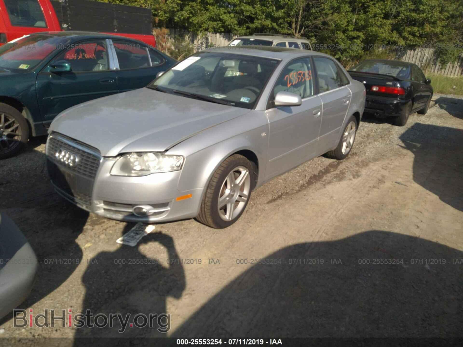 2007 AUDI A4 - VIN: WAUDF78EX7A029449 - Фото 2