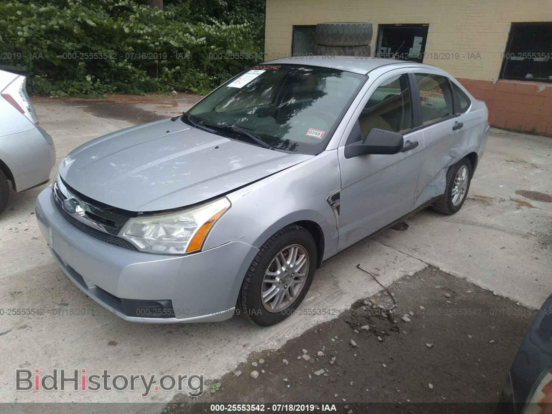 2008 FORD FOCUS - VIN: 1FAHP35N38W250884 - Фото 2