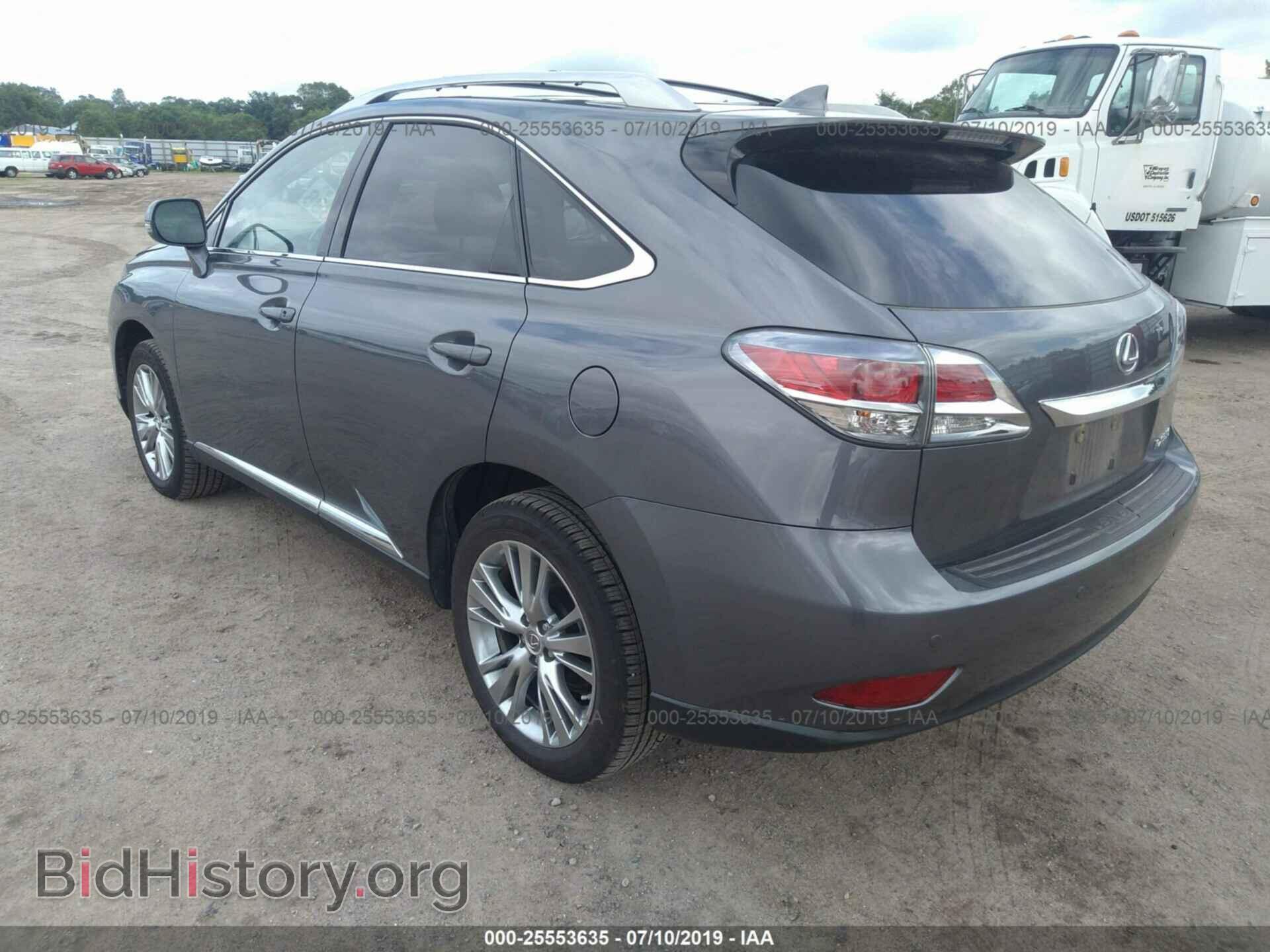 2014 LEXUS RX - VIN: 2T2BK1BA6EC248499 - Фото 3