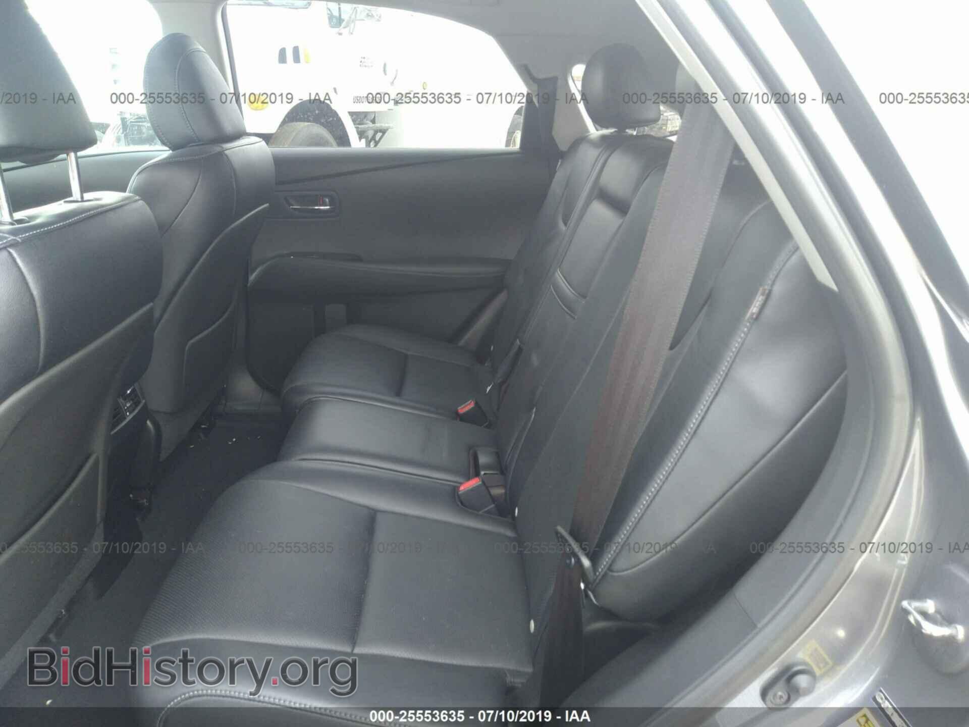 2014 LEXUS RX - VIN: 2T2BK1BA6EC248499 - Фото 8