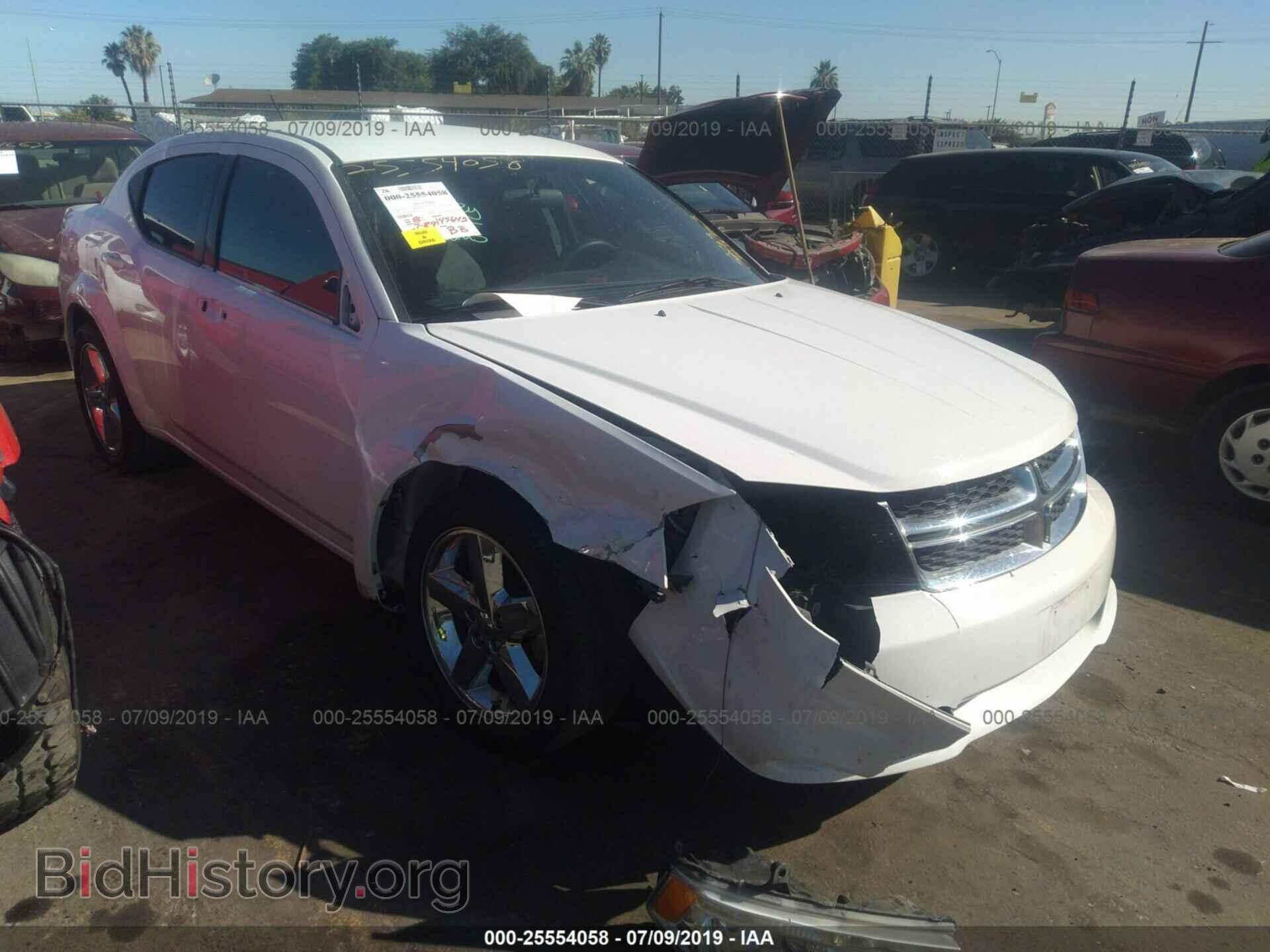 Photo 1C3CDZAB1DN702525 - DODGE AVENGER 2013