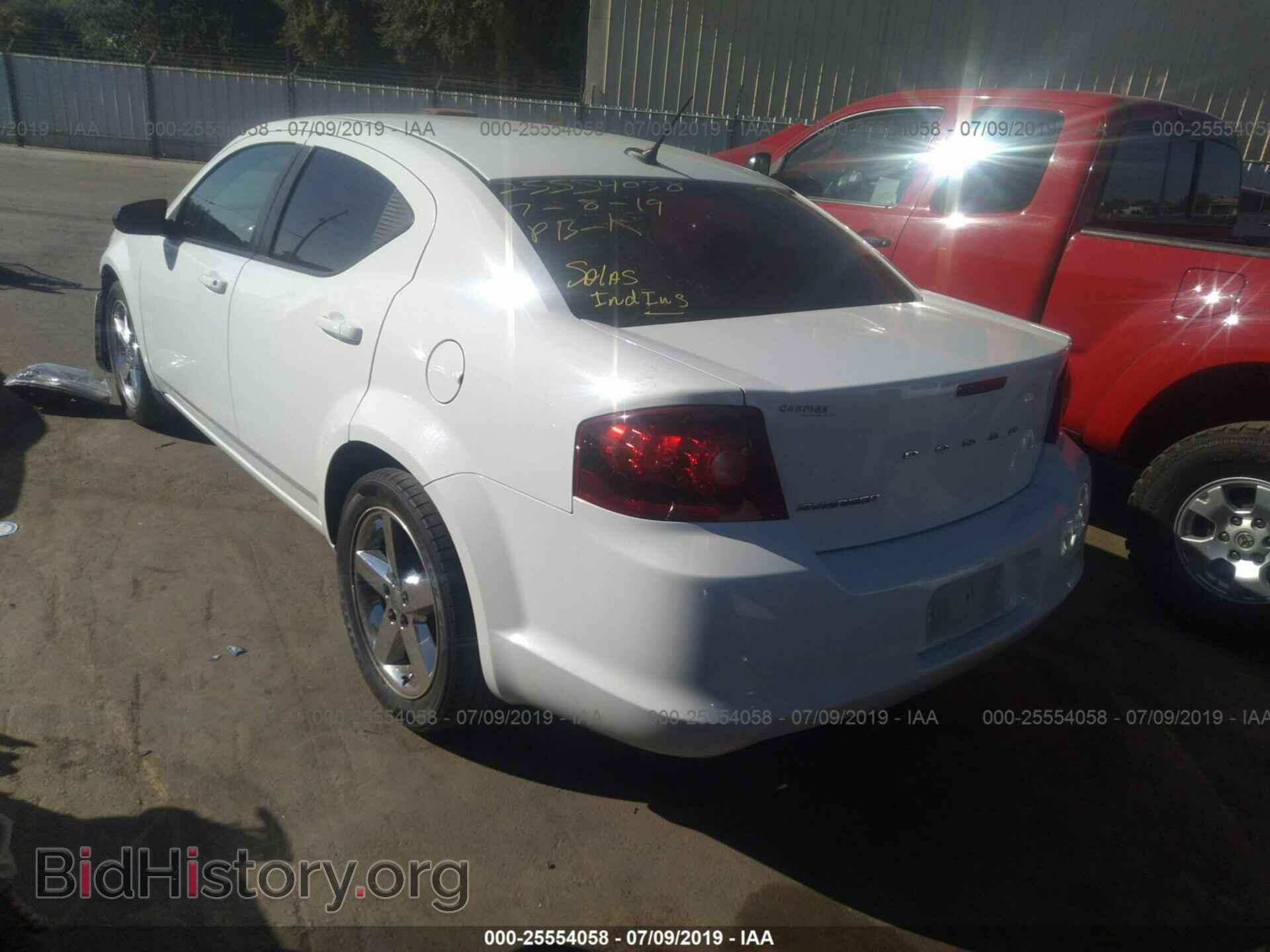 2013 DODGE AVENGER - VIN: 1C3CDZAB1DN702525 - Фото 3