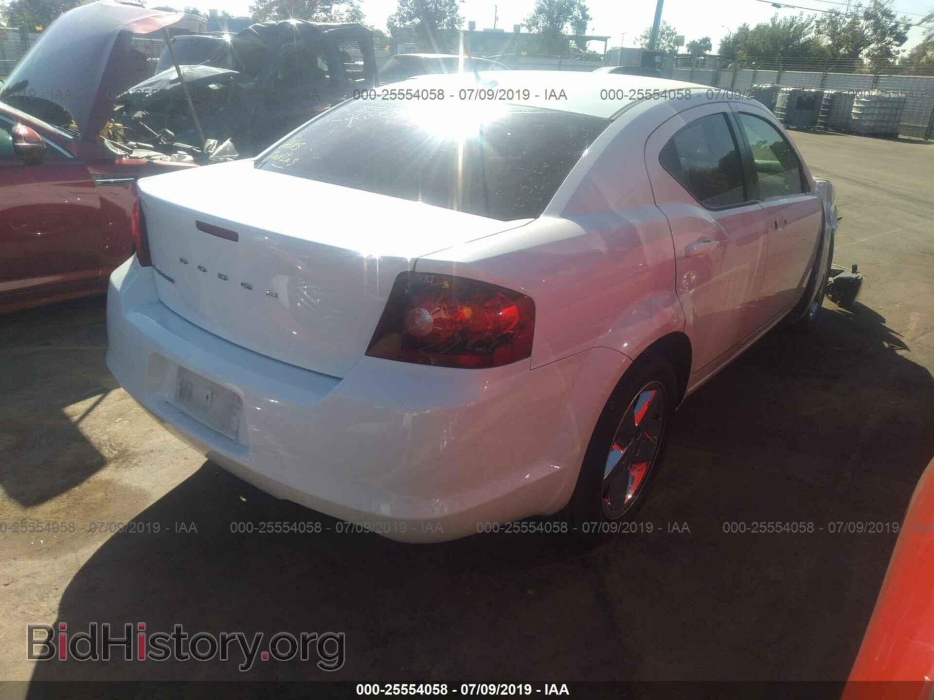 2013 DODGE AVENGER - VIN: 1C3CDZAB1DN702525 - Фото 4