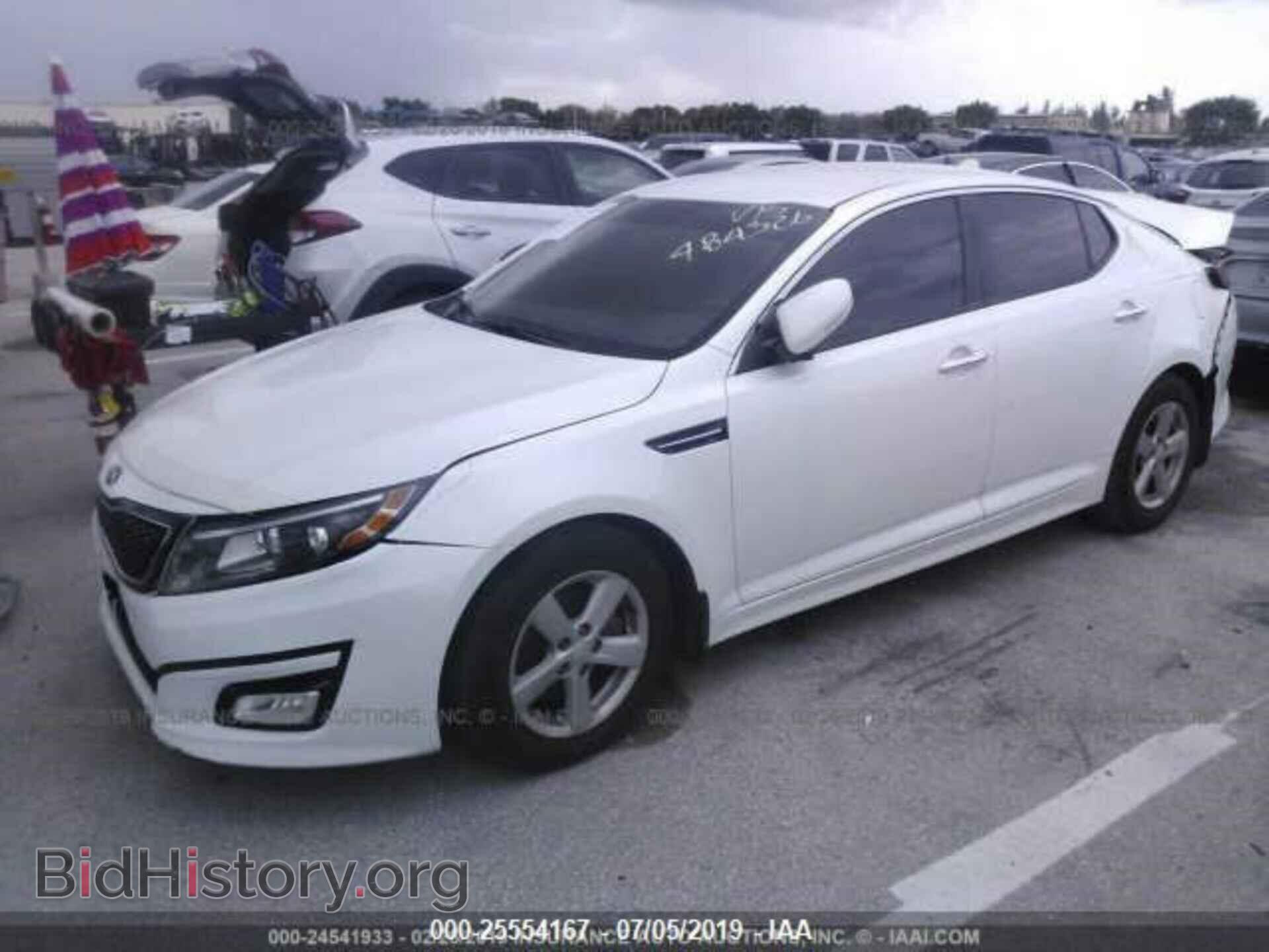 2014 KIA OPTIMA - VIN: KNAGM4A77E5484326 - Photo 2