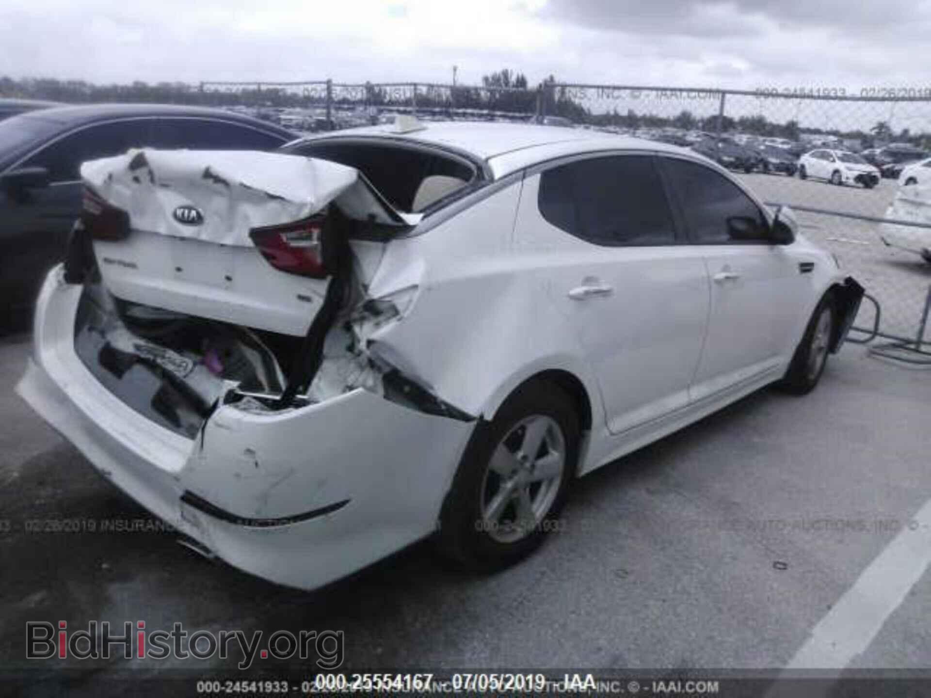 2014 KIA OPTIMA - VIN: KNAGM4A77E5484326 - Photo 4