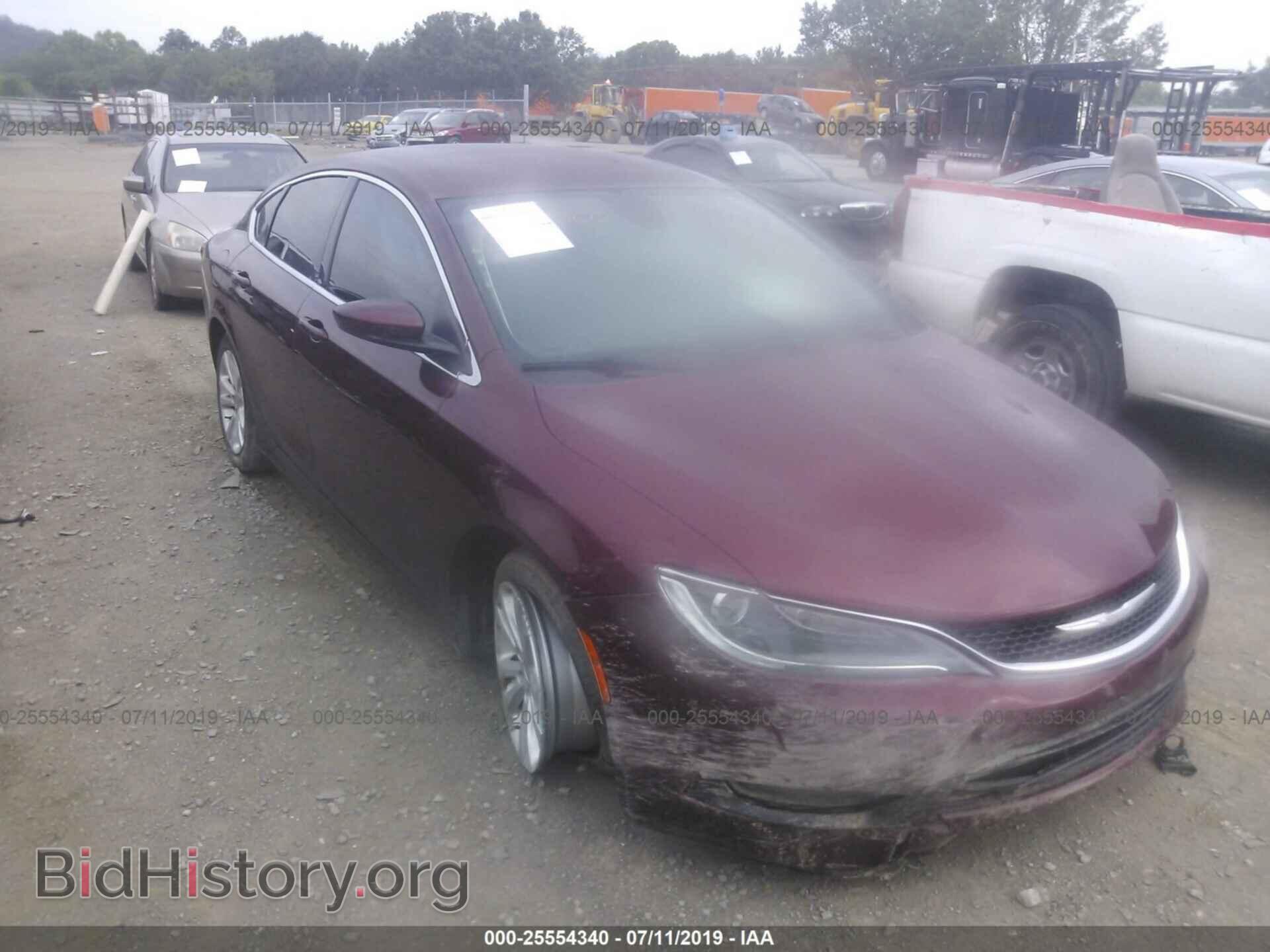 Photo 1C3CCCFB9GN183320 - CHRYSLER 200 2016