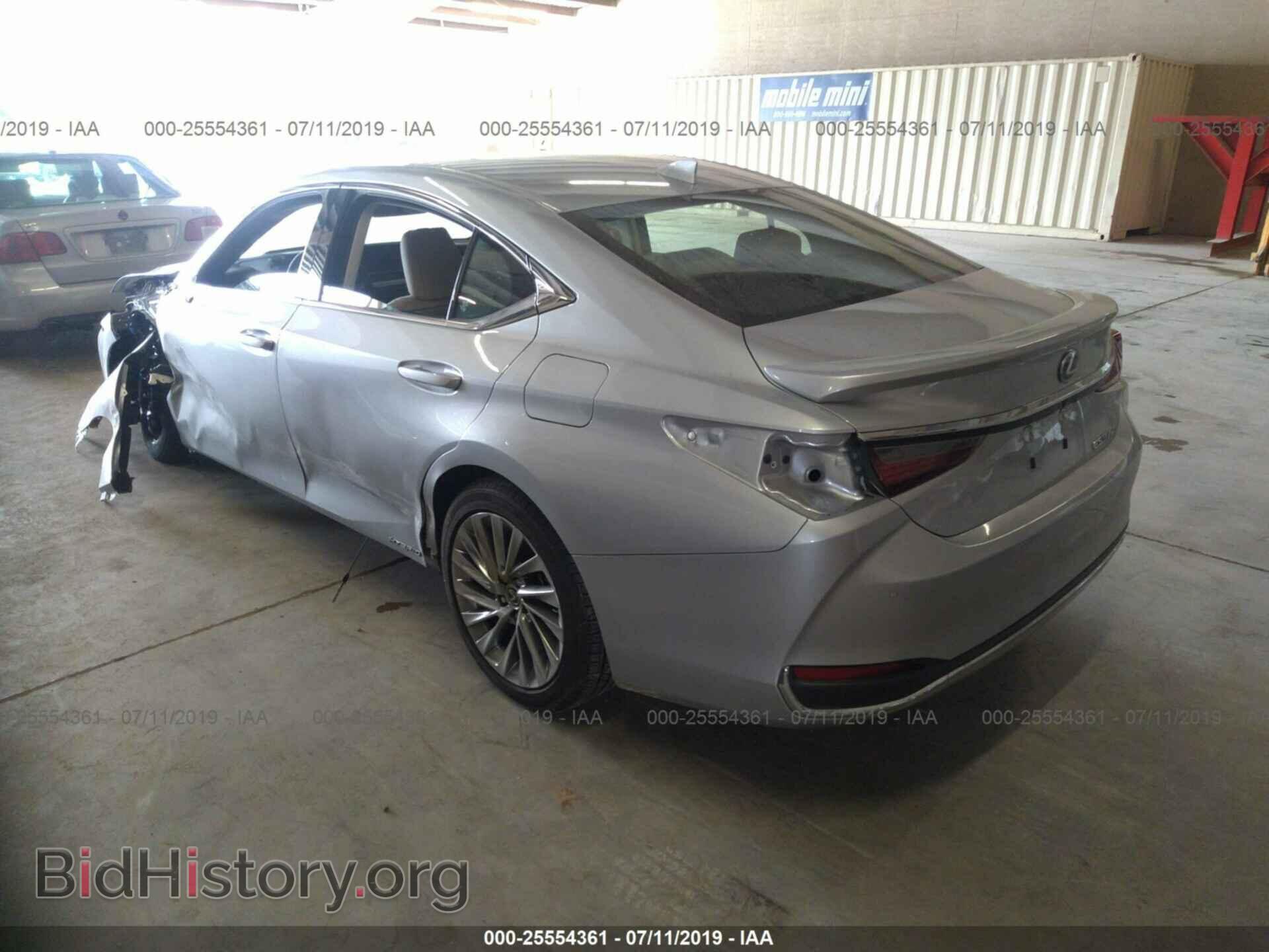 2019 LEXUS ES - VIN: JTHB21B15K2001844 - Фото 3