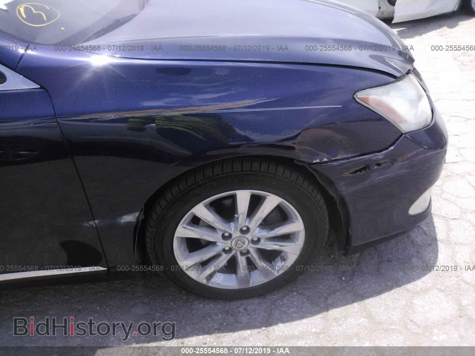 2011 LEXUS ES - VIN: JTHBK1EG3B2420971 - Фото 6