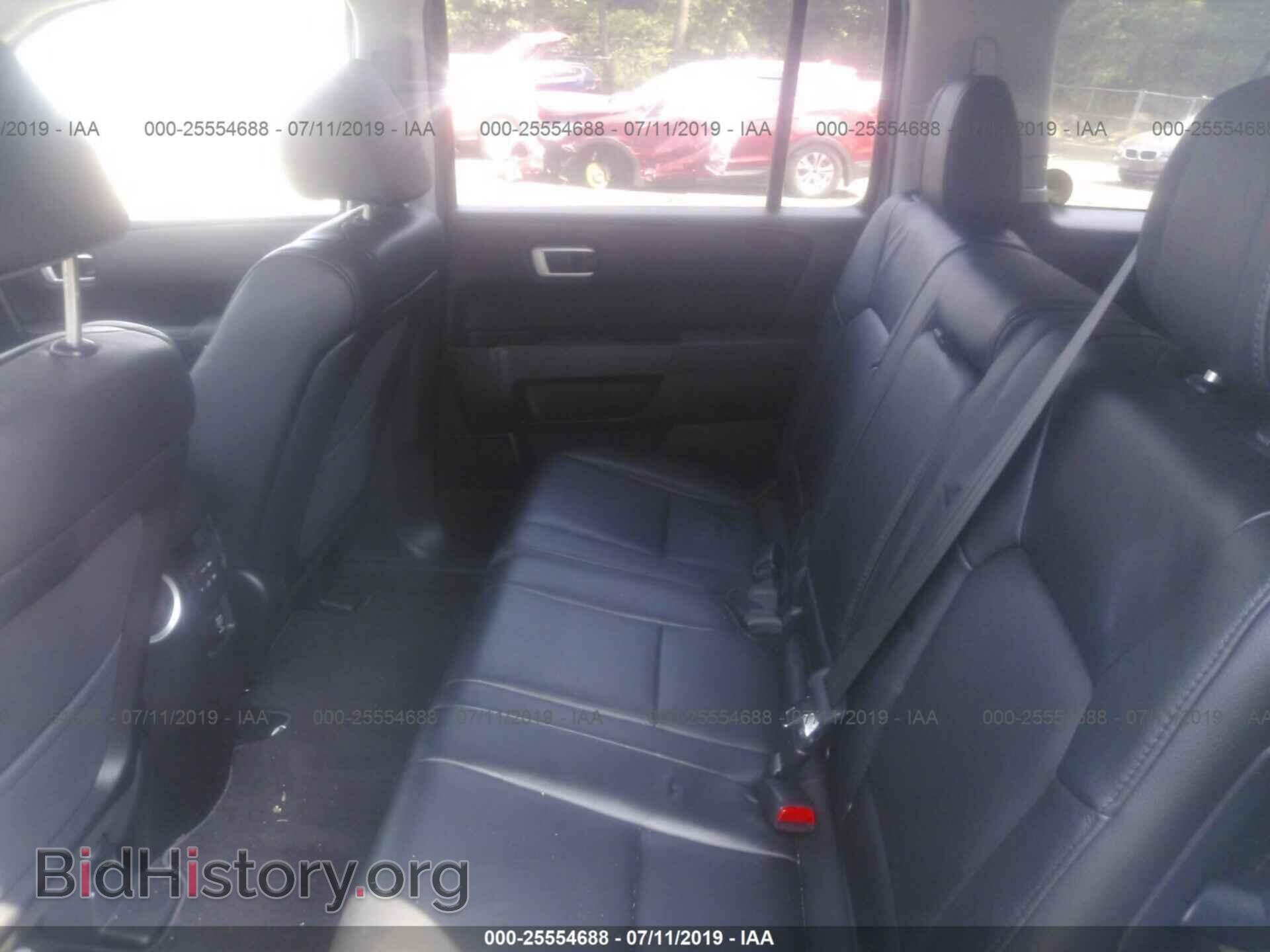 2012 HONDA PILOT - VIN: 5FNYF4H52CB081081 - Photo 8