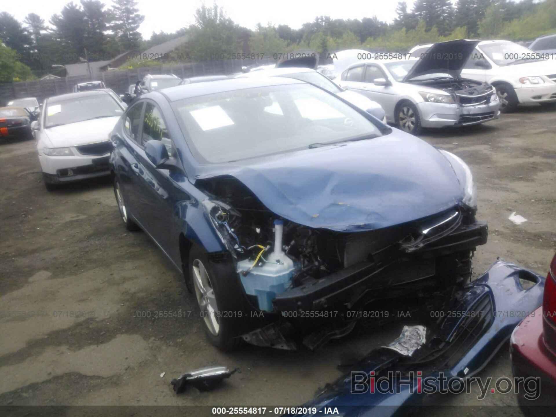 Photo KMHDH4AE4DU950724 - HYUNDAI ELANTRA 2013