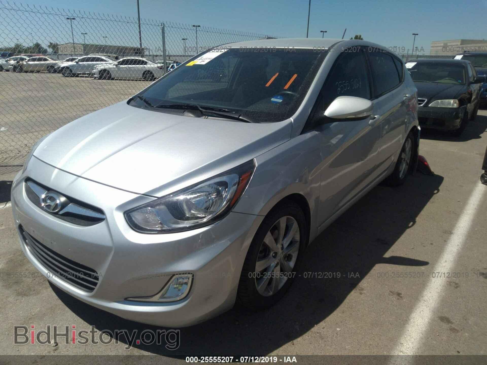 2013 HYUNDAI ACCENT - VIN: KMHCU5AE2DU090058 - Фото 2
