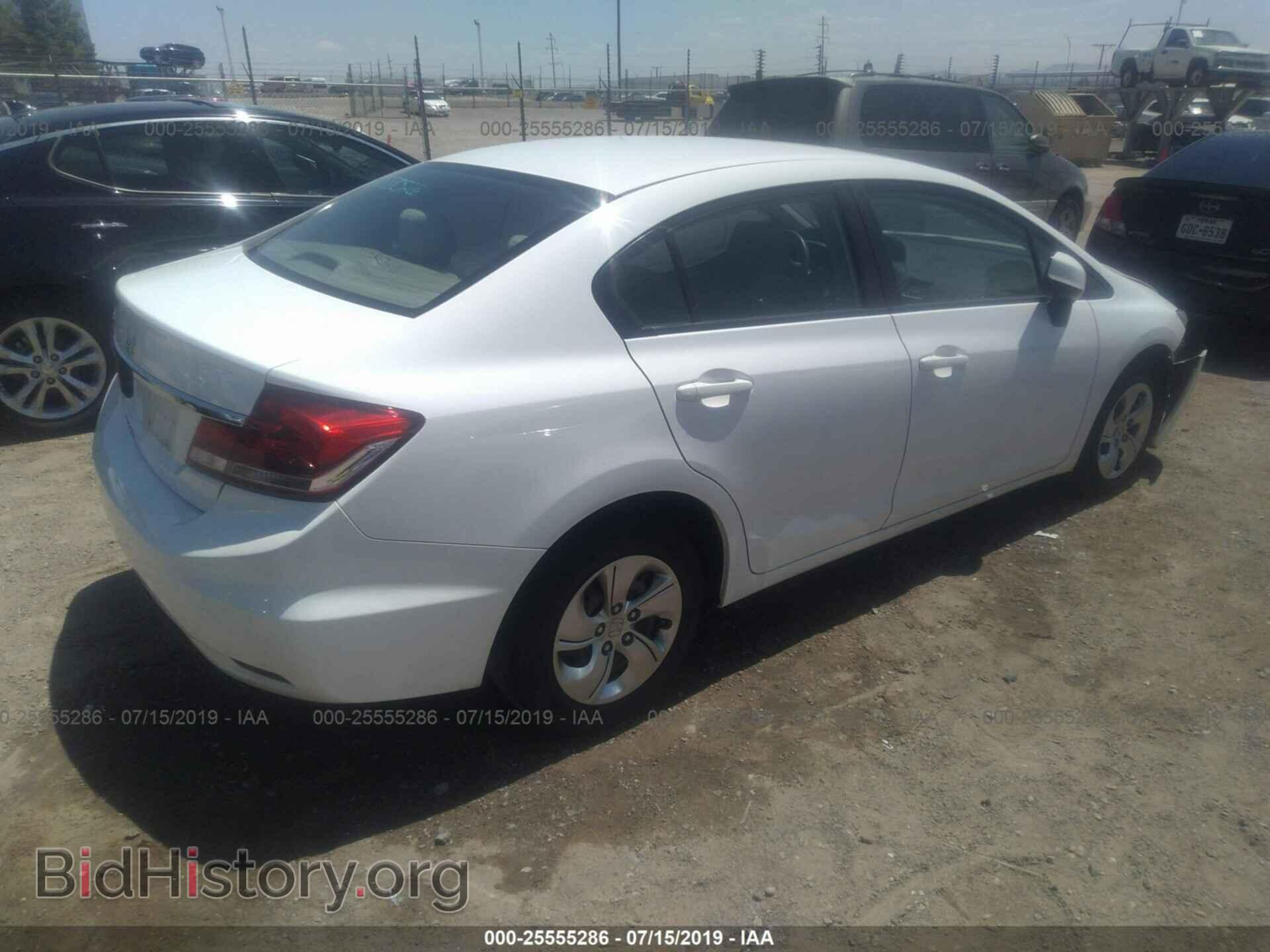 2013 HONDA CIVIC - VIN: 19XFB2F53DE040556 - Фото 4
