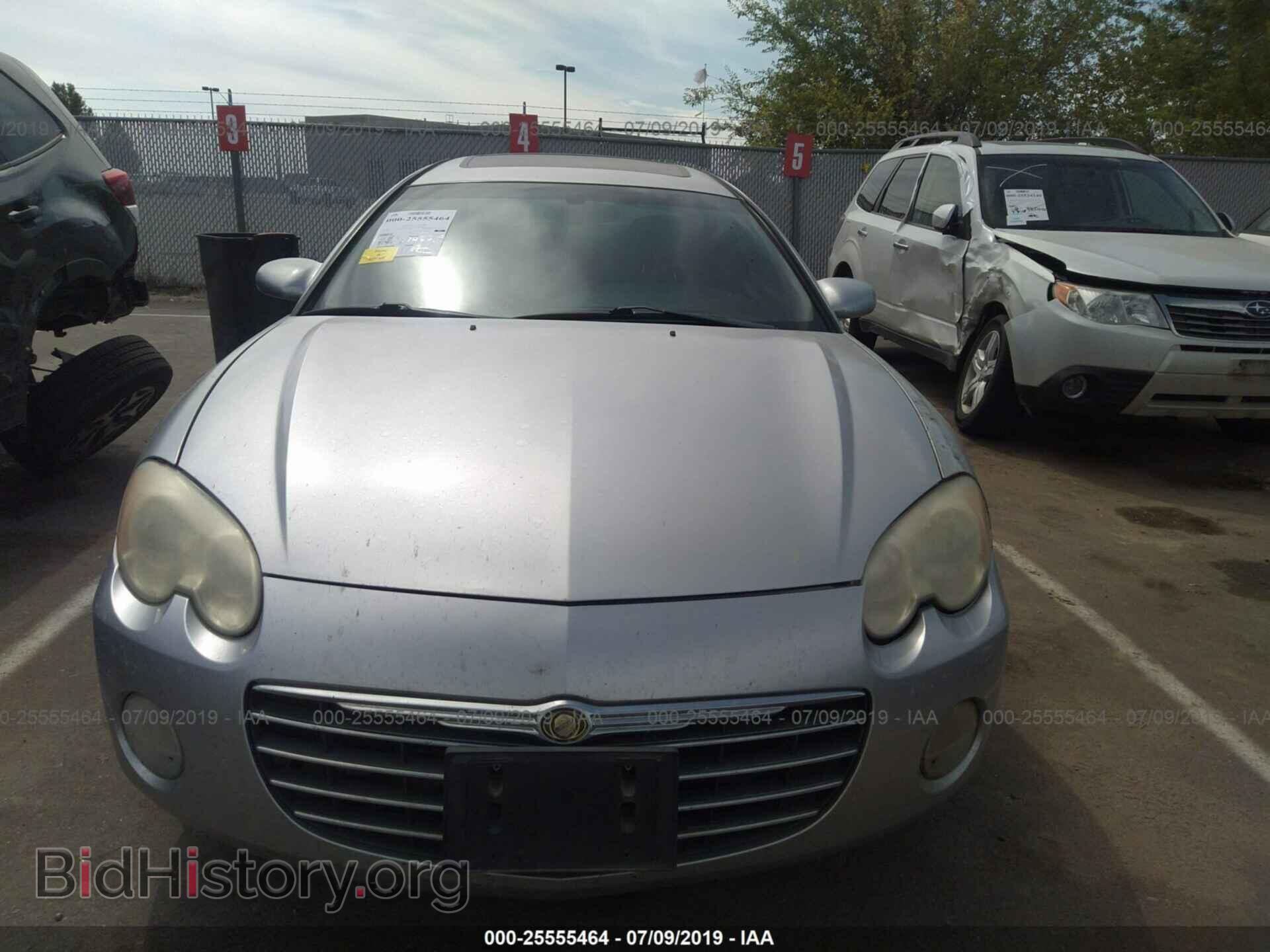 2004 CHRYSLER SEBRING - VIN: 4C3AG52H04E090956 - Фото 6