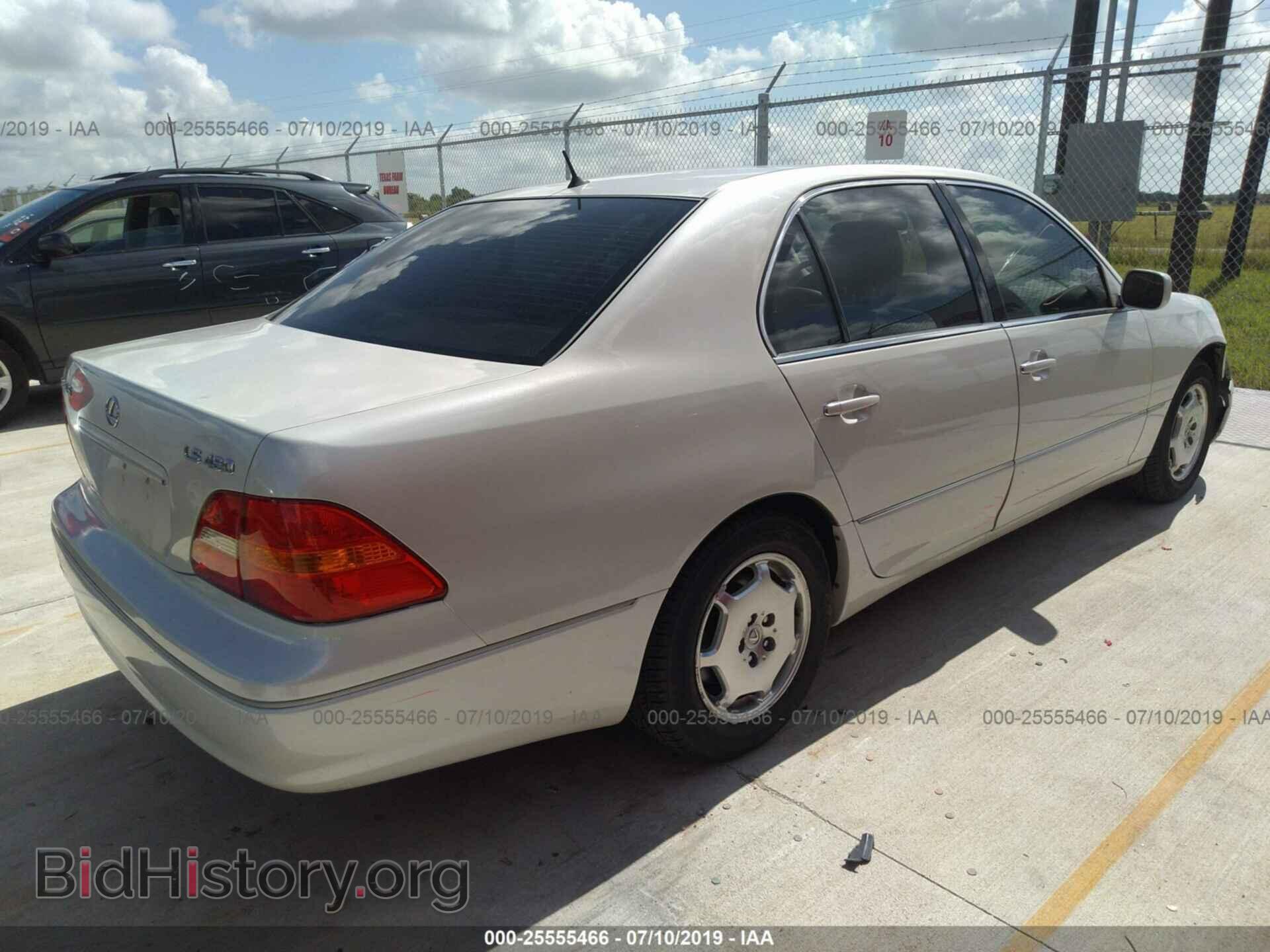 2002 LEXUS LS - VIN: JTHBN30F920067178 - Фото 4