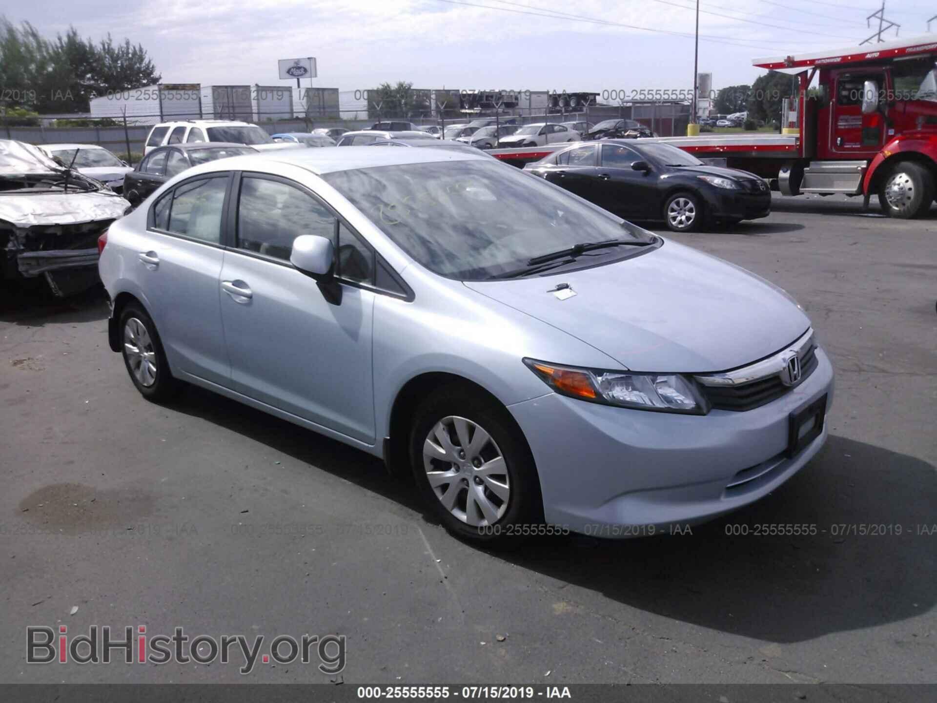 Фотография 19XFB2F55CE024731 - HONDA CIVIC 2012