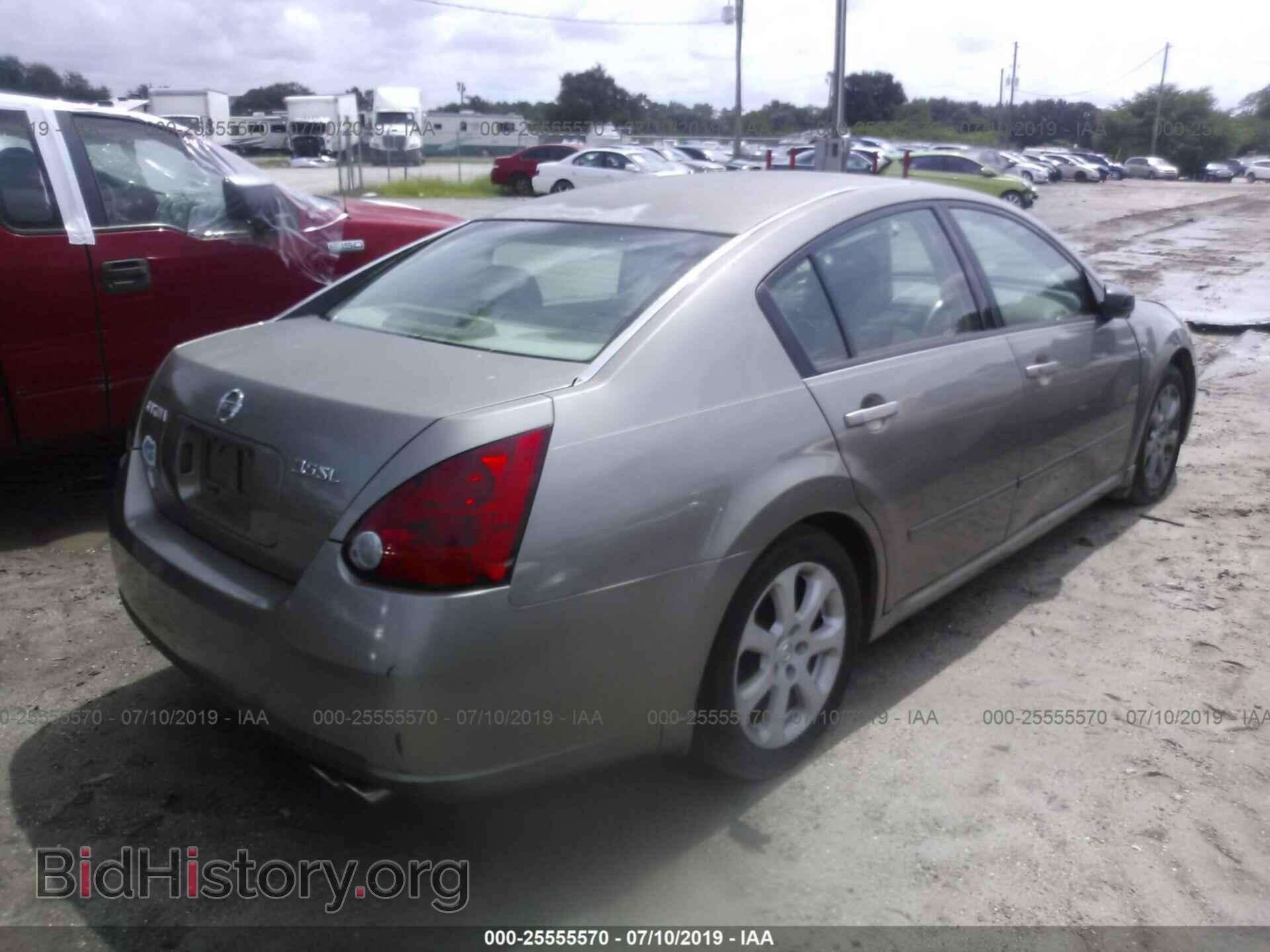 2007 NISSAN MAXIMA - VIN: 1N4BA41E17C802532 - Фото 4