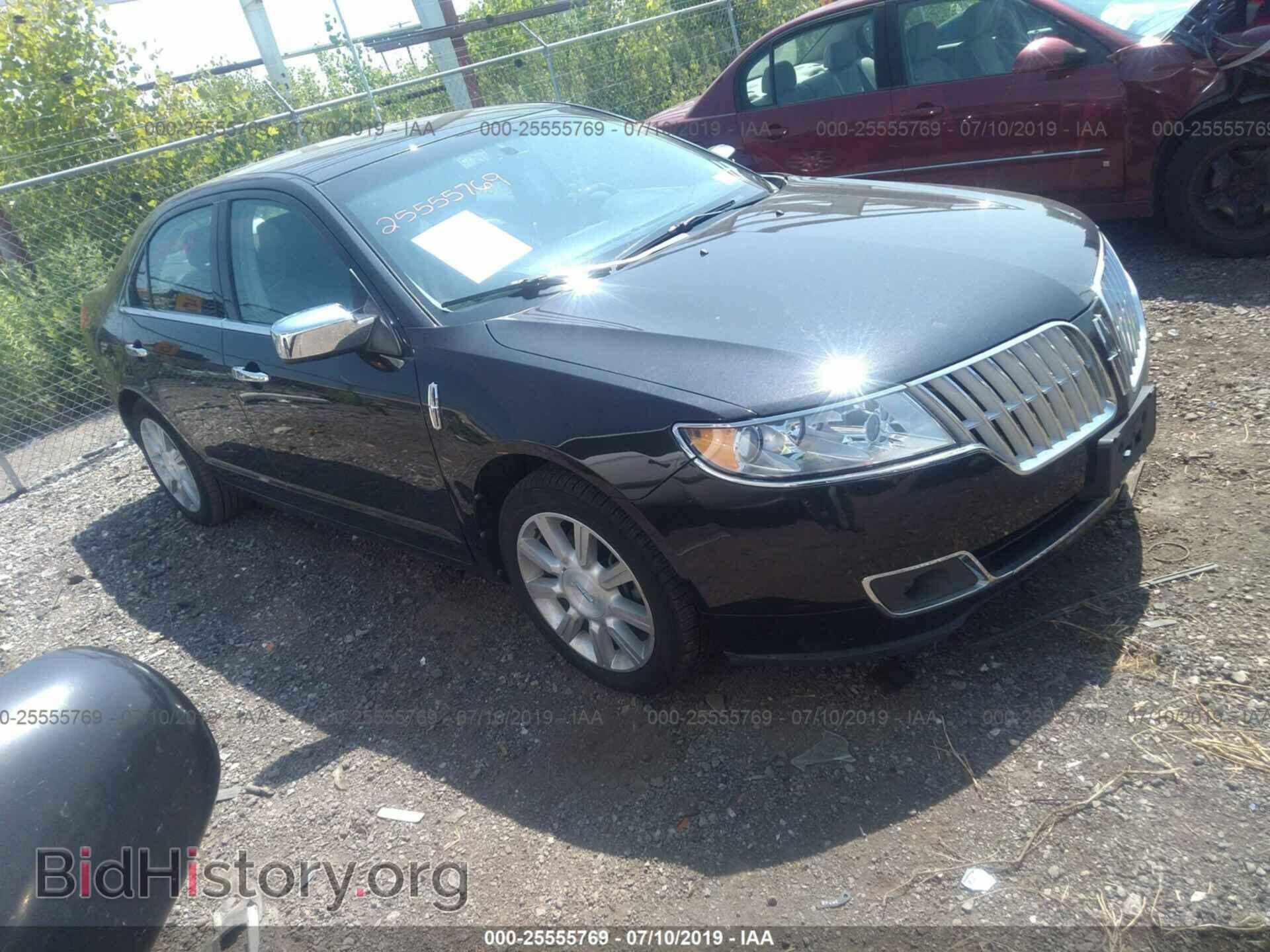 Фотография 3LNHL2JC2CR834205 - LINCOLN MKZ 2012