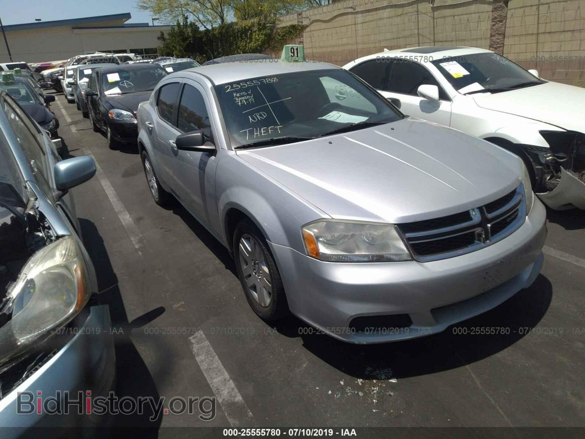Фотография 1B3BD4FG4BN550320 - DODGE AVENGER 2011