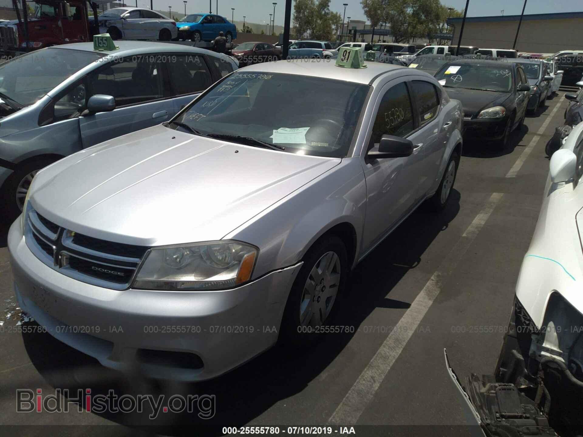 2011 DODGE AVENGER - VIN: 1B3BD4FG4BN550320 - Фото 2