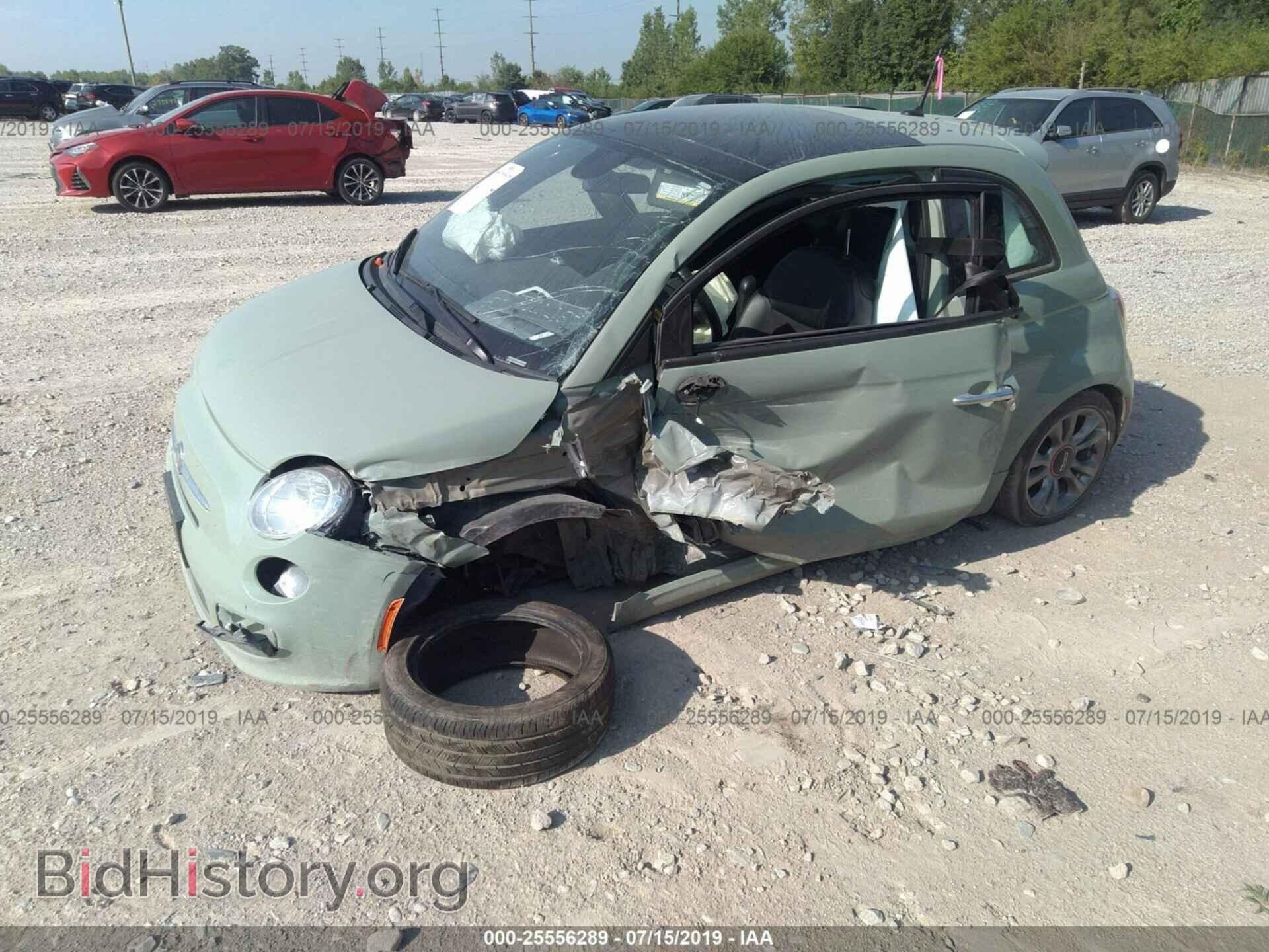 2014 FIAT 500 - VIN: 3C3CFFBR8ET191126 - Фото 2