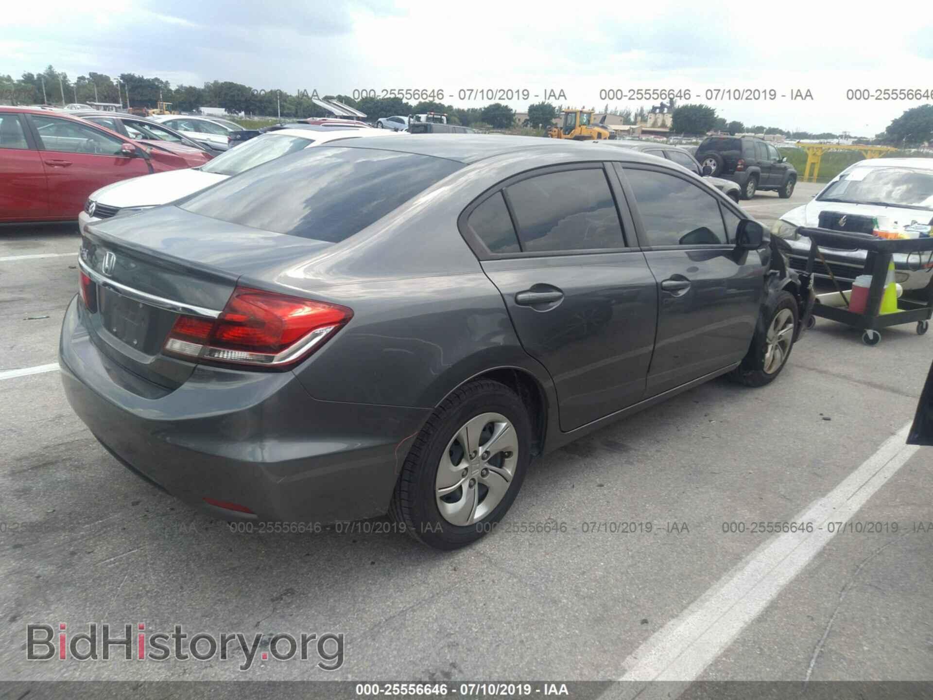 2013 HONDA CIVIC - VIN: 19XFB2F57DE096497 - Фото 4