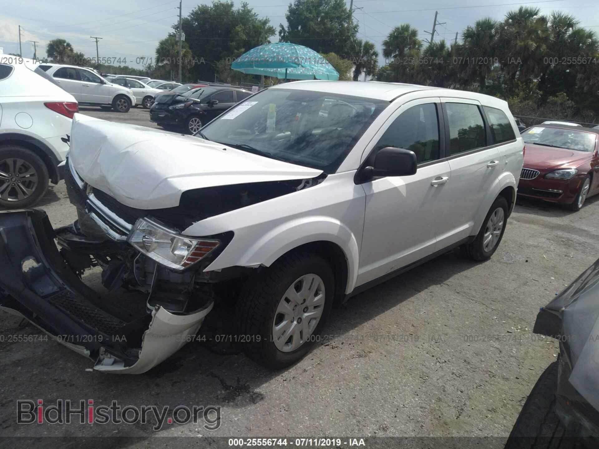 2015 DODGE JOURNEY - VIN: 3C4PDCAB8FT592148 - Фото 2