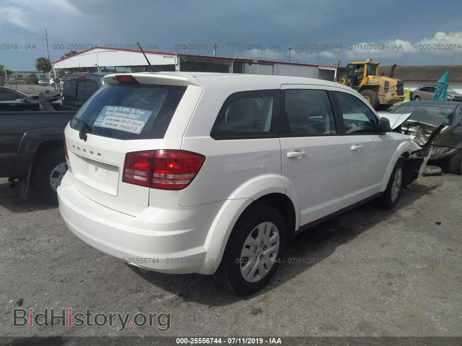 2015 DODGE JOURNEY - VIN: 3C4PDCAB8FT592148 - Фото 4