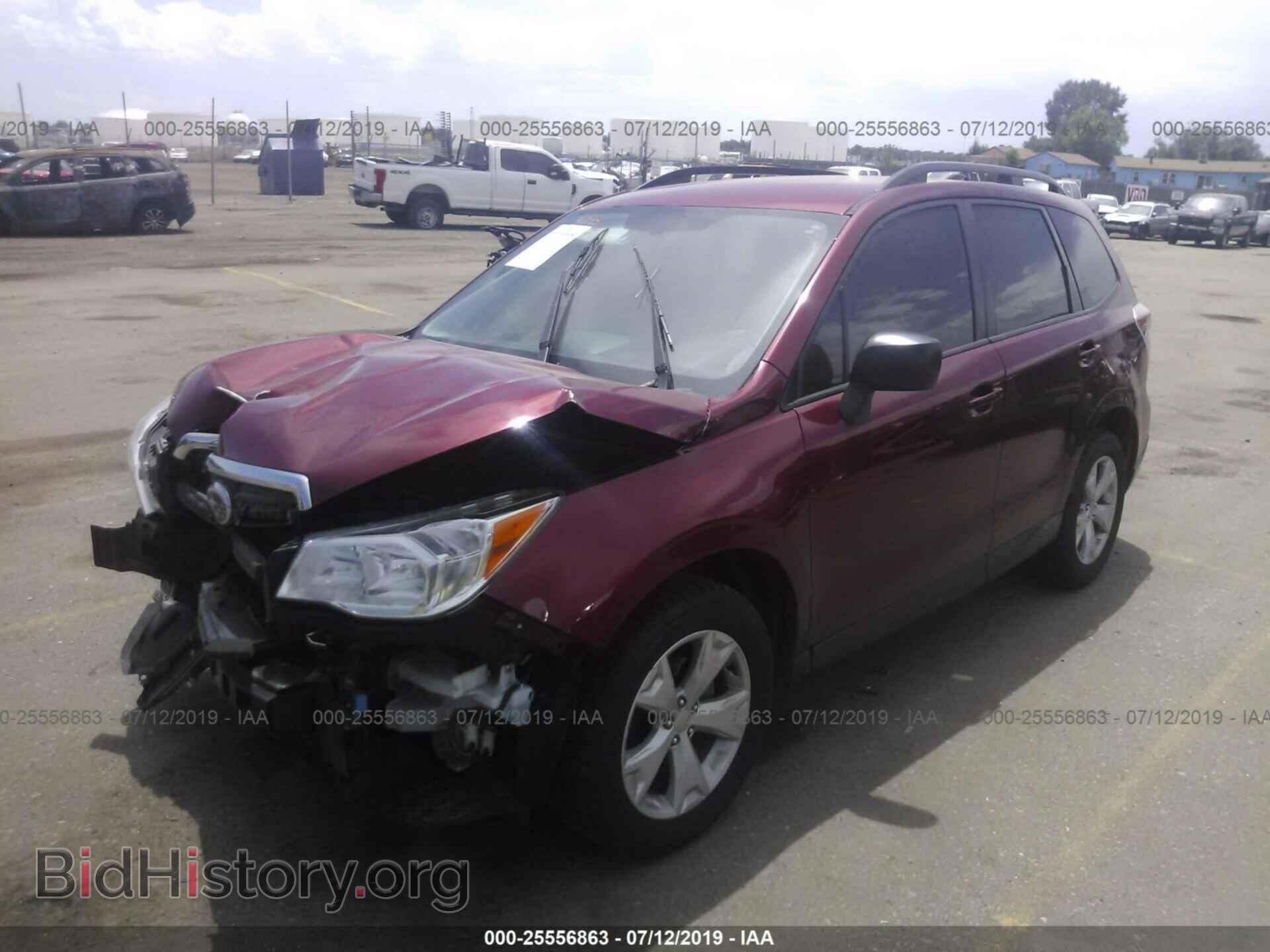 2016 SUBARU FORESTER - VIN: JF2SJABC7GH513021 - Фото 2