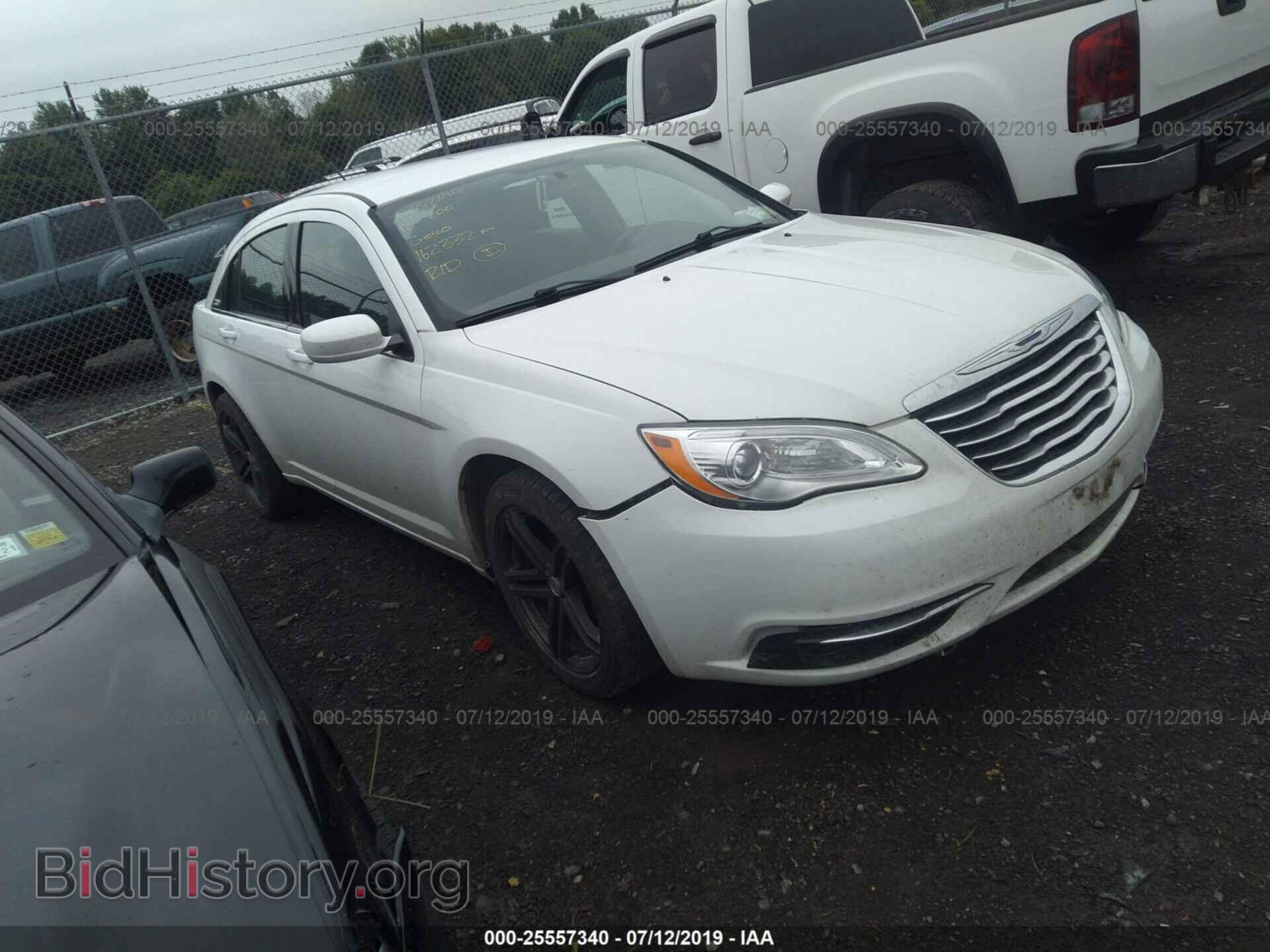 Фотография 1C3CCBAG9CN255298 - CHRYSLER 200 2012