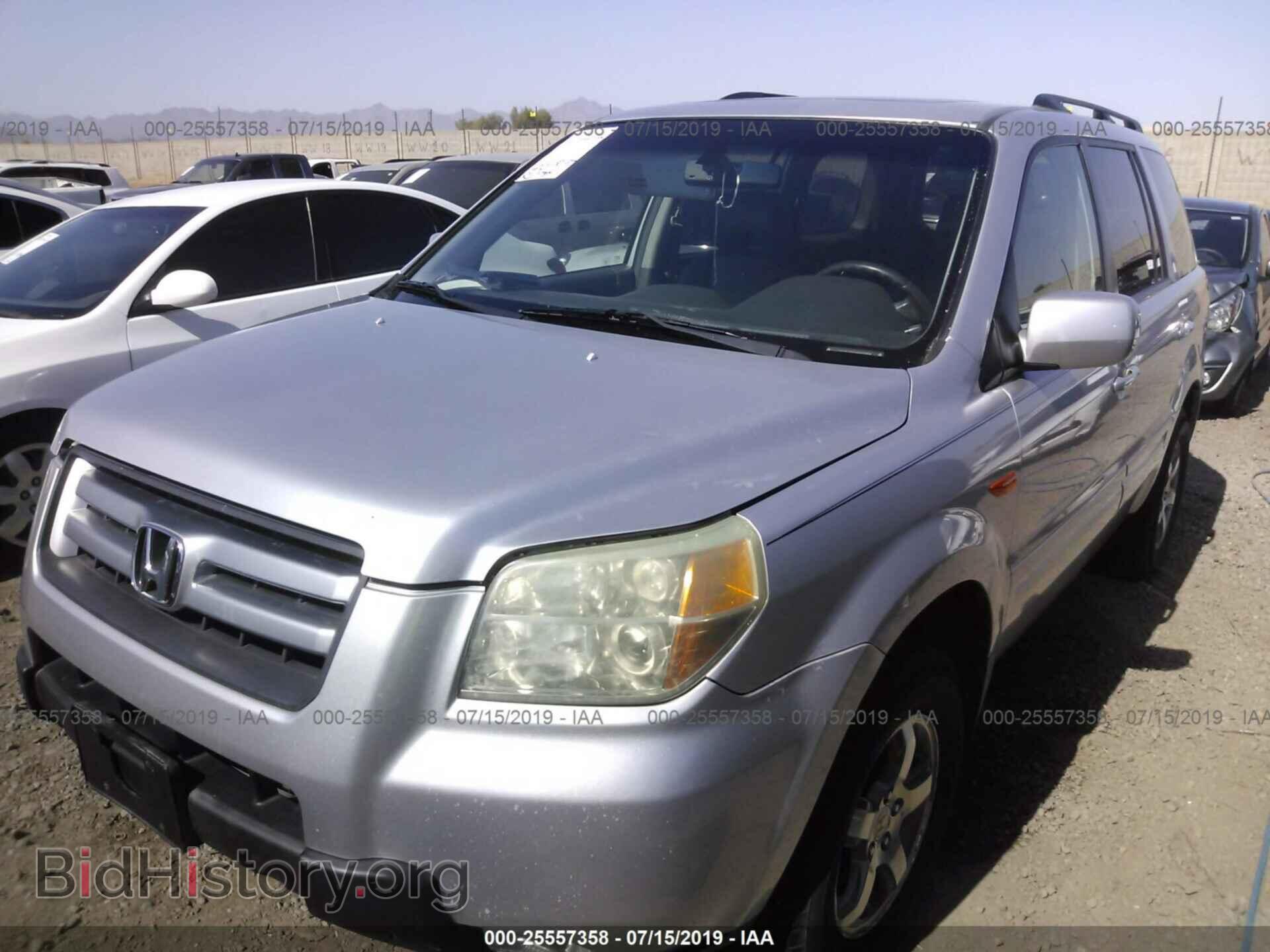 2006 HONDA PILOT - VIN: 2HKYF18546H559389 - Фото 2