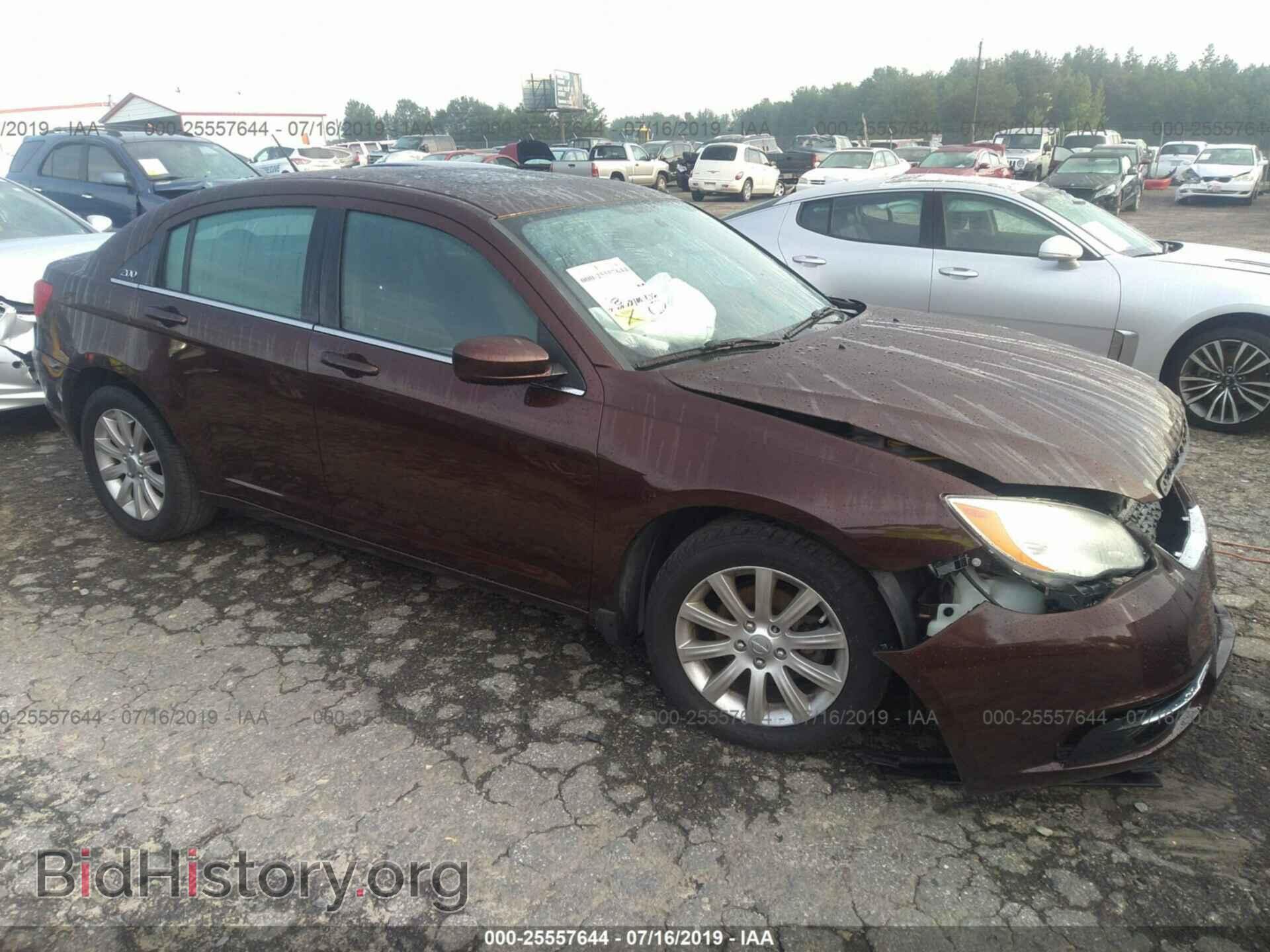 Фотография 1C3CCBBB1CN289268 - CHRYSLER 200 2012