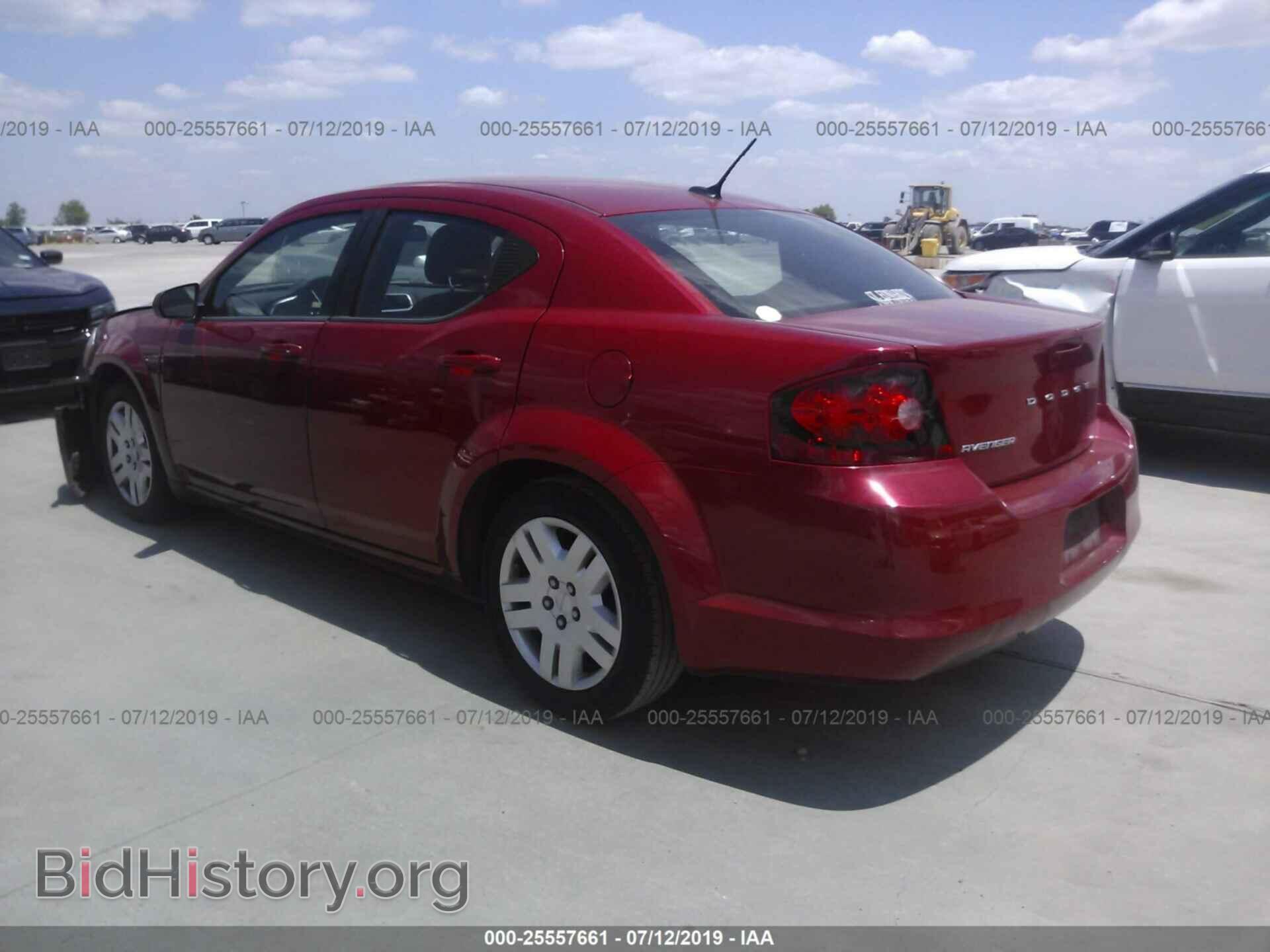 2013 DODGE AVENGER - VIN: 1C3CDZAB4DN547744 - Фото 3