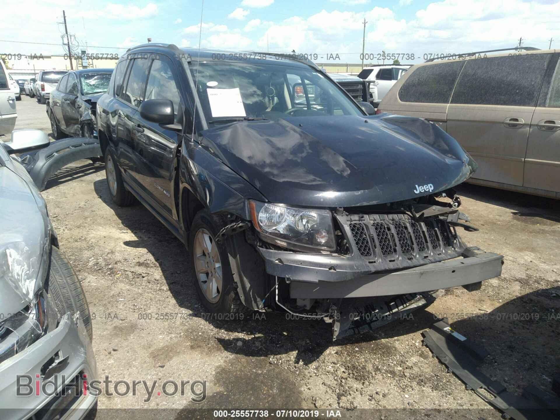 Photo 1C4NJCBA7ED620726 - JEEP COMPASS 2014
