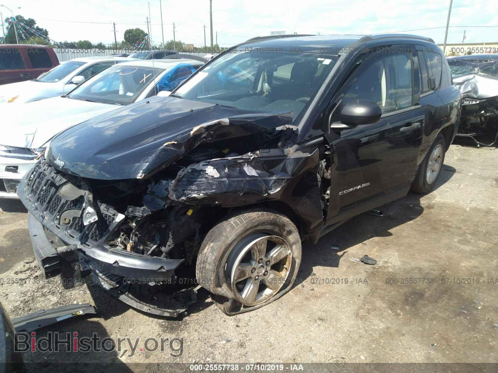 2014 JEEP COMPASS - VIN: 1C4NJCBA7ED620726 - Фото 2