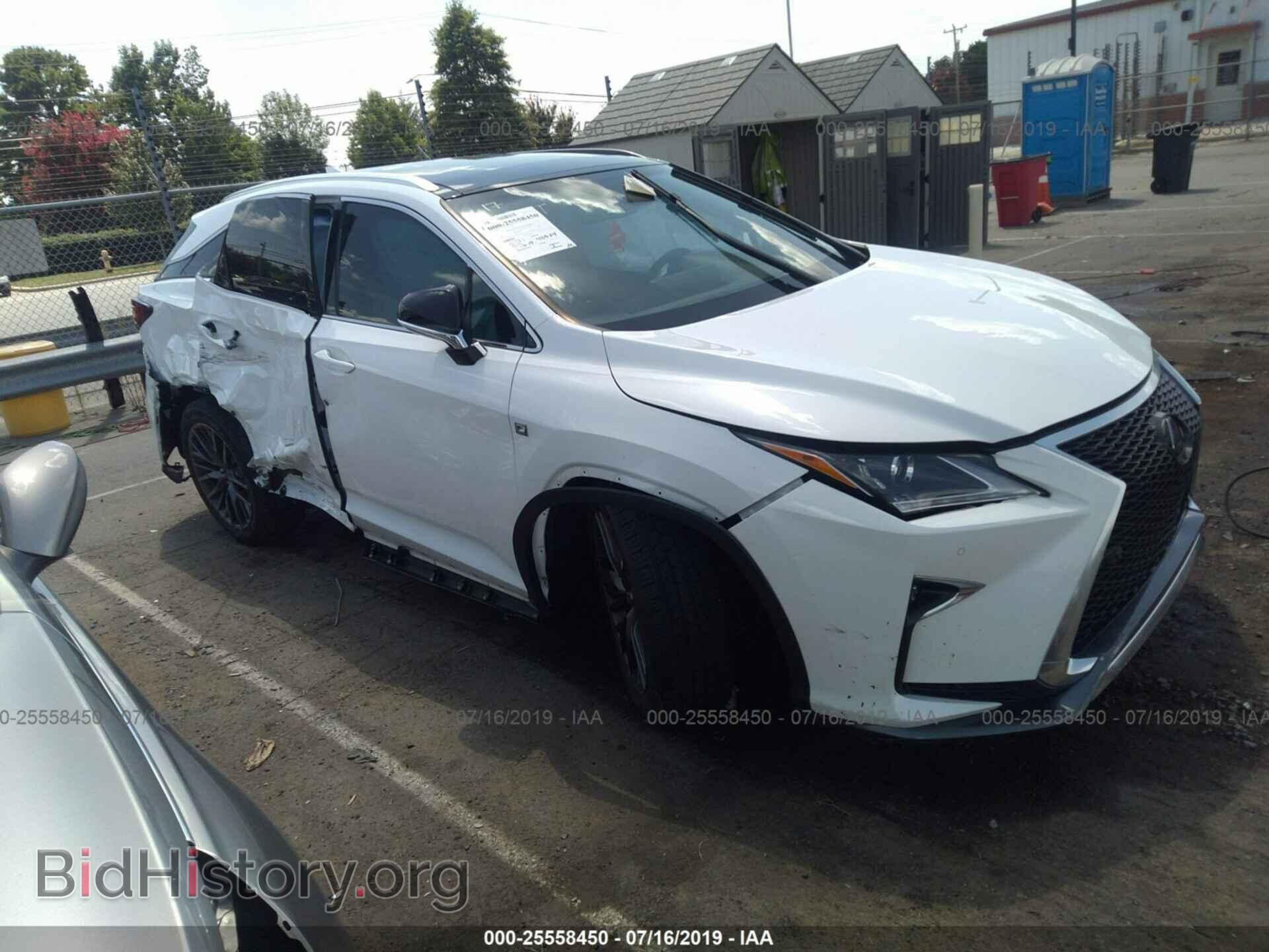 Фотография 2T2ZZMCA7HC034796 - LEXUS RX 2017