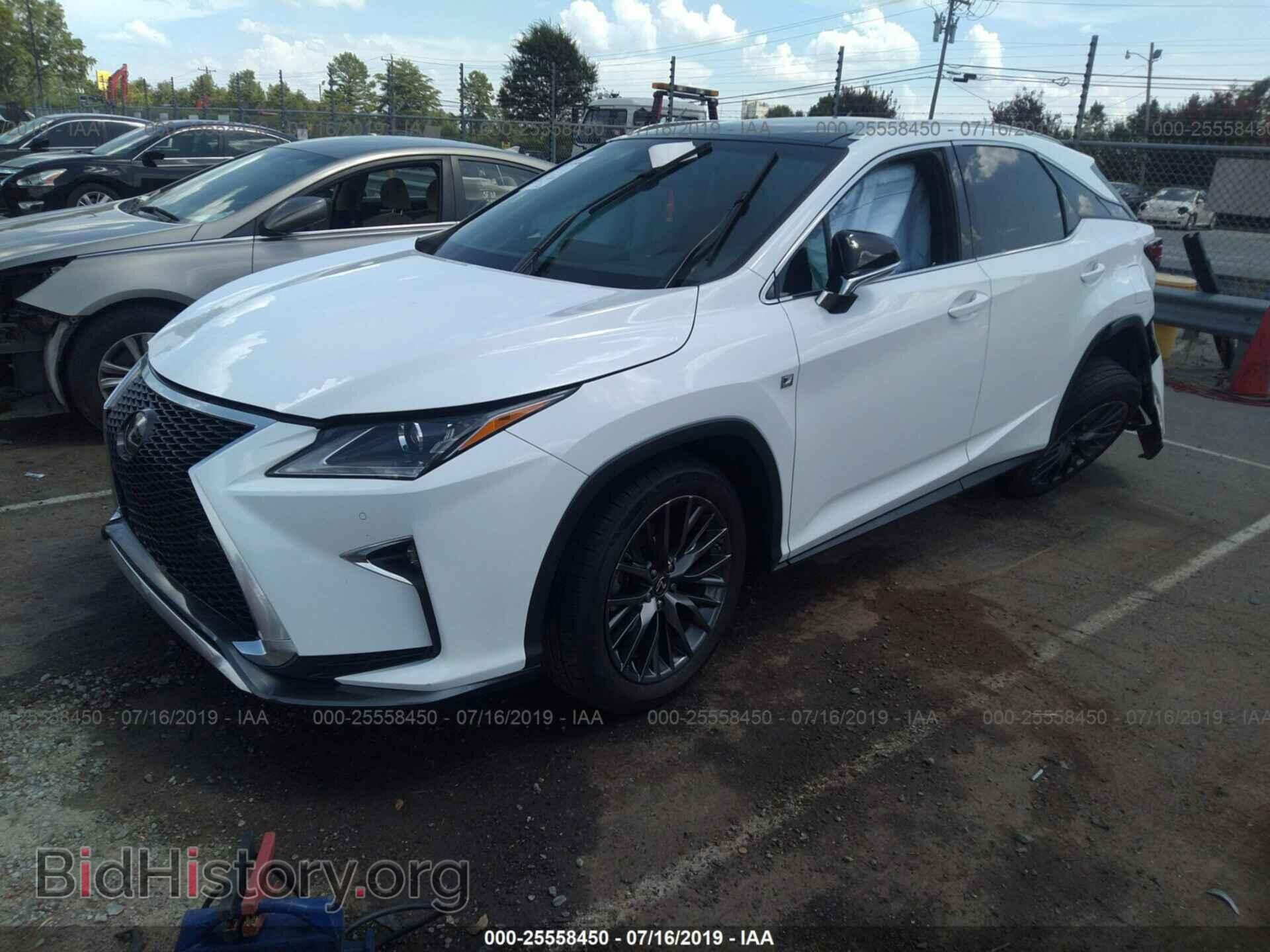 2017 LEXUS RX - VIN: 2T2ZZMCA7HC034796 - Фото 2