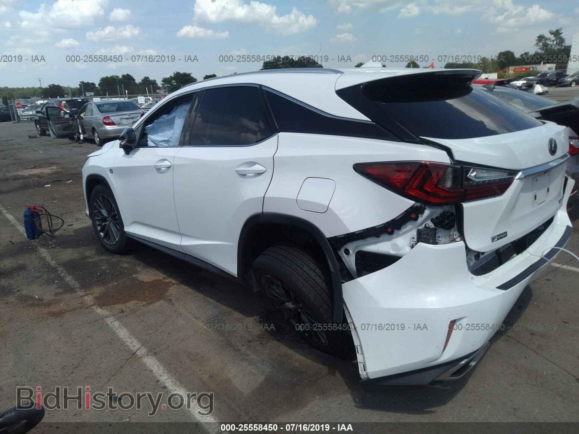 2017 LEXUS RX - VIN: 2T2ZZMCA7HC034796 - Фото 3