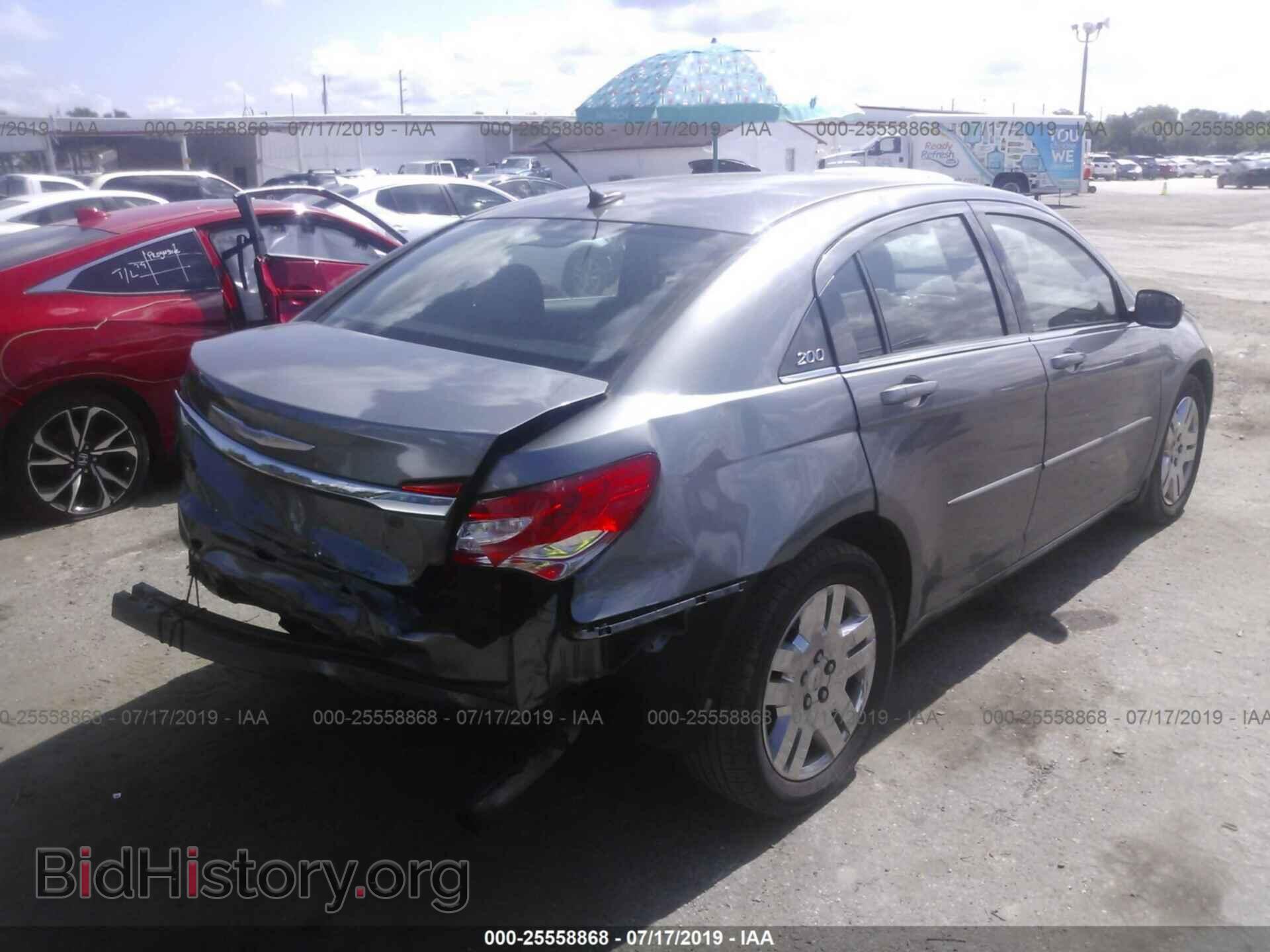 2013 CHRYSLER 200 - VIN: 1C3CCBAB1DN568626 - Фото 4