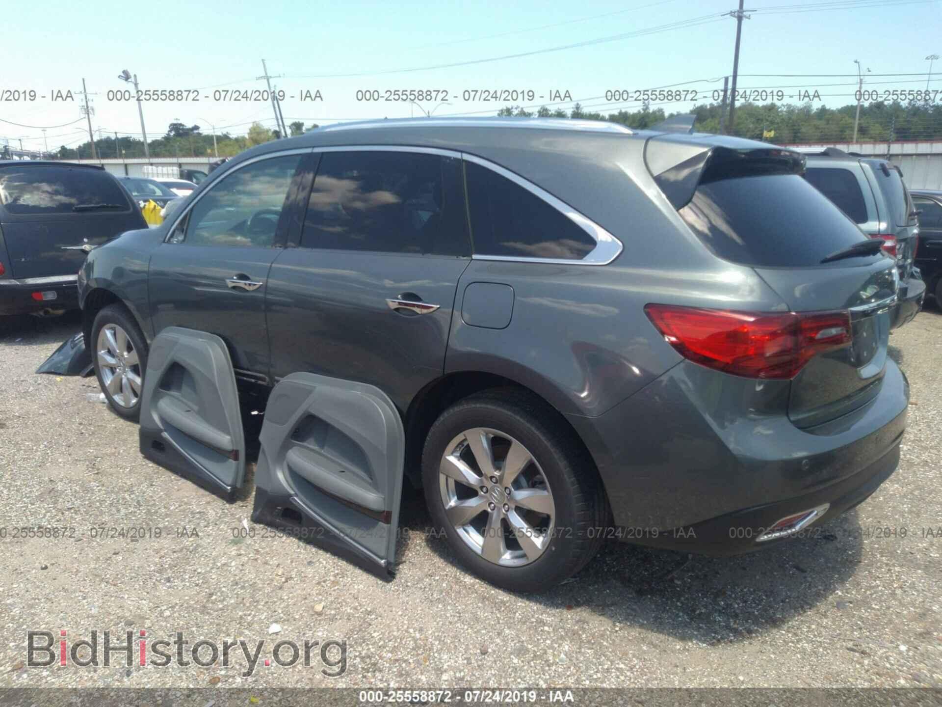 2015 ACURA MDX - VIN: 5FRYD3H86FB005327 - Фото 3