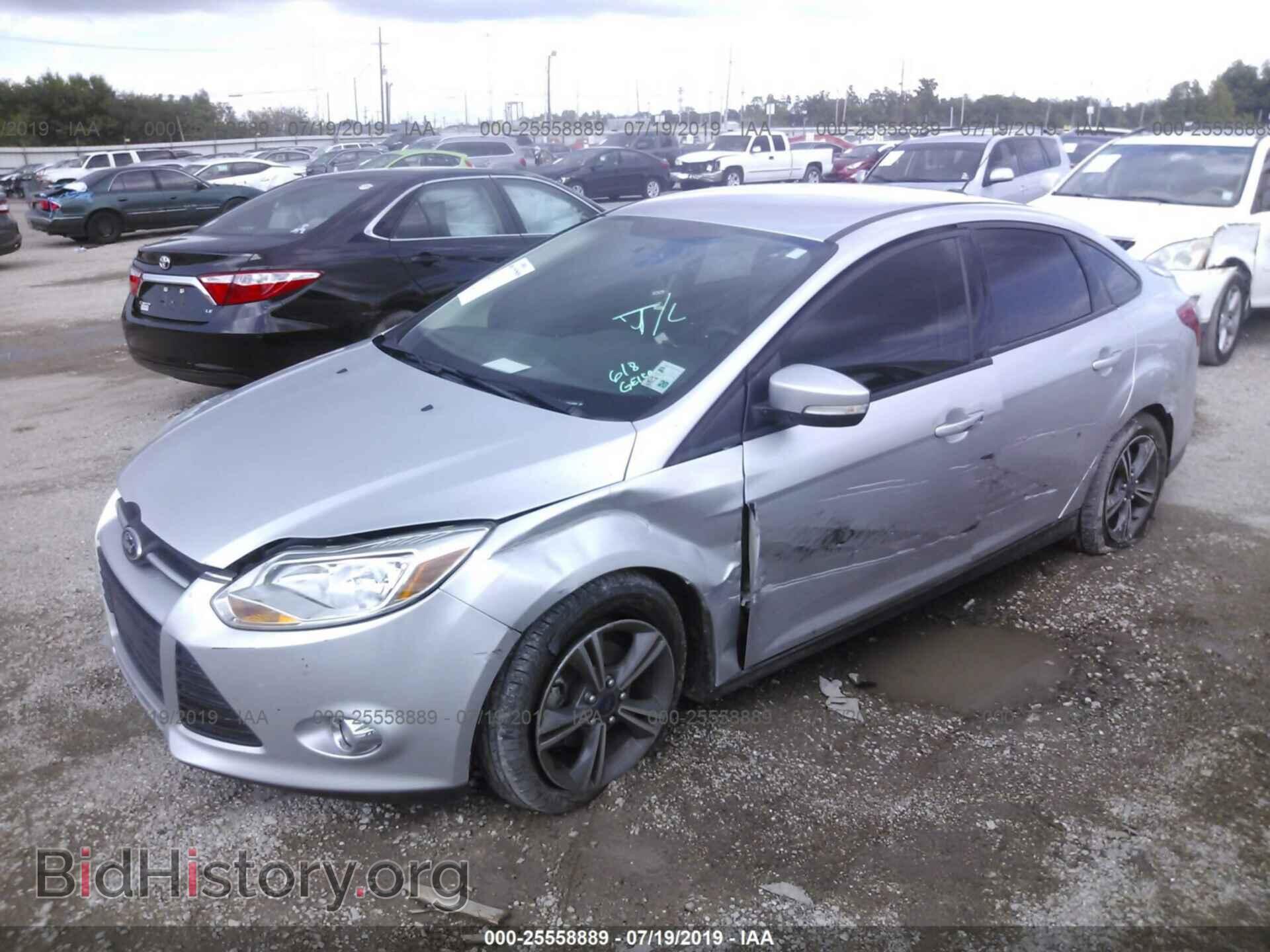 2014 FORD FOCUS - VIN: 1FADP3F20EL190966 - Фото 2