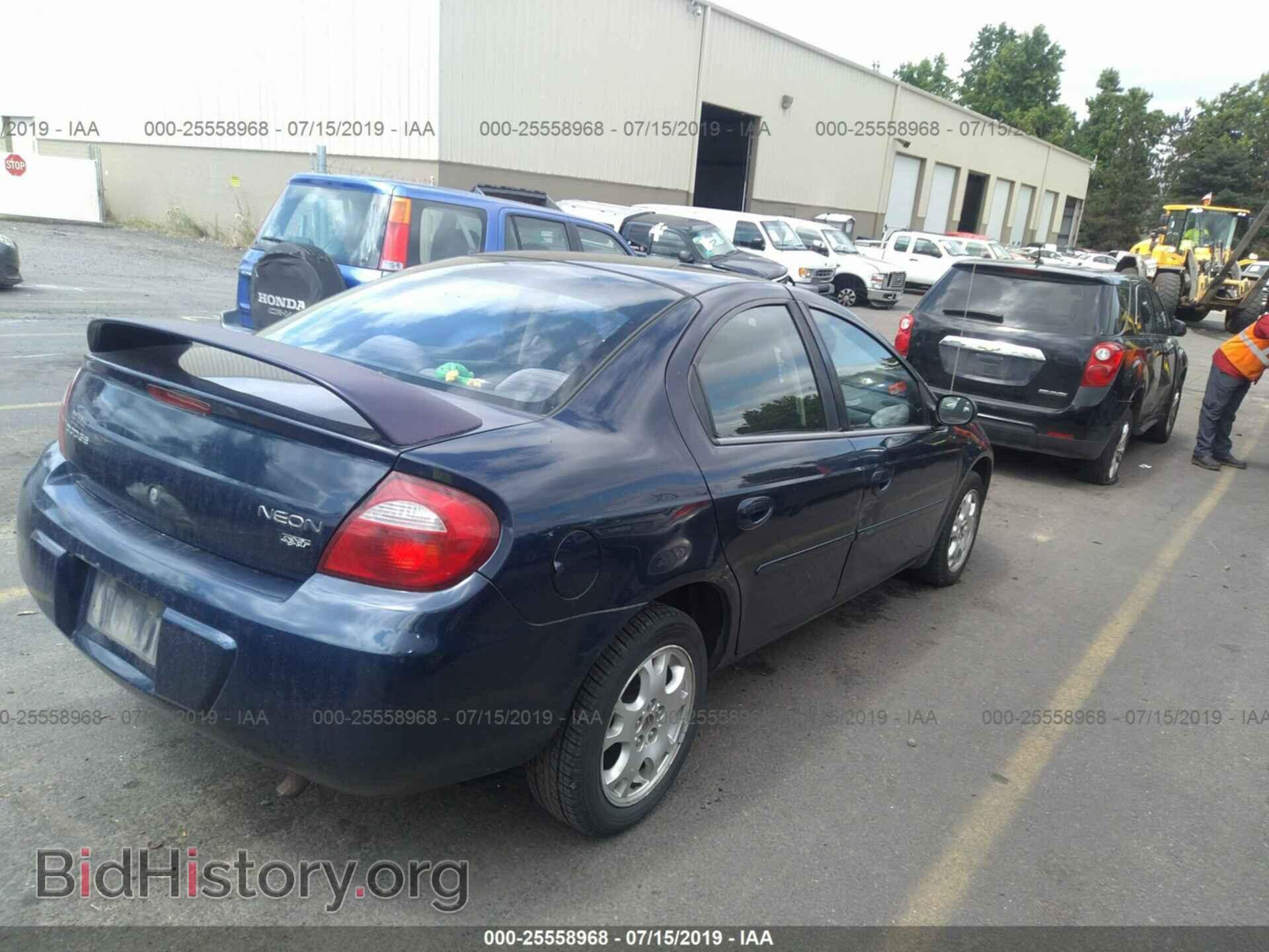 2005 DODGE NEON - VIN: 1B3ES56C75D262968 - Фото 4