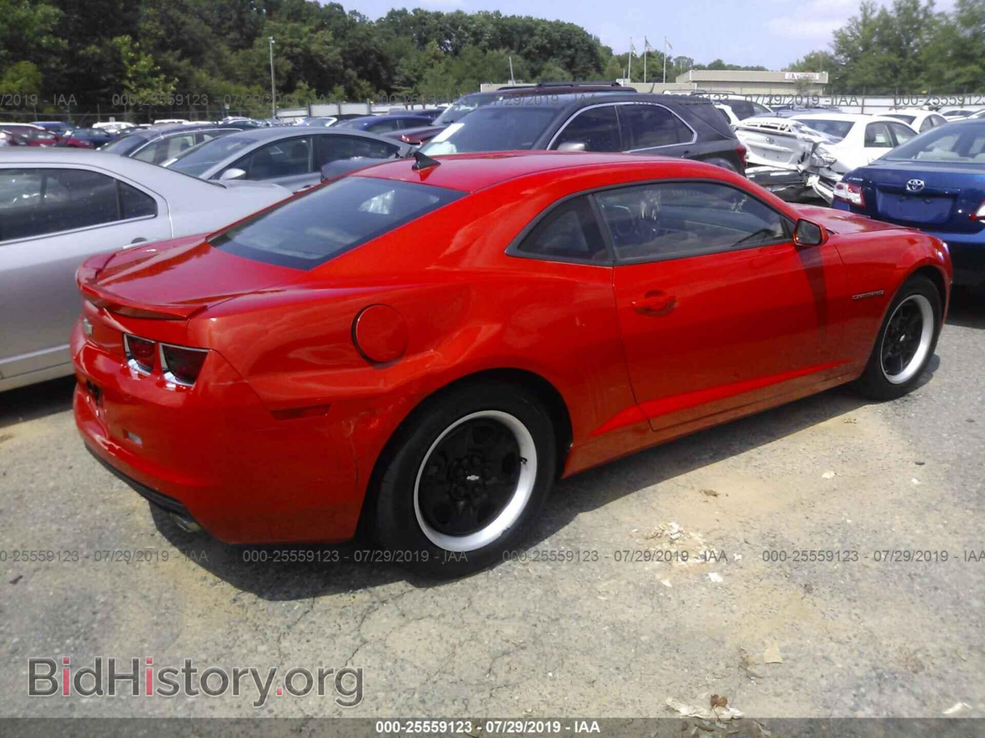 2013 CHEVROLET CAMARO - VIN: 2G1FA1E37D9243888 - Фото 4