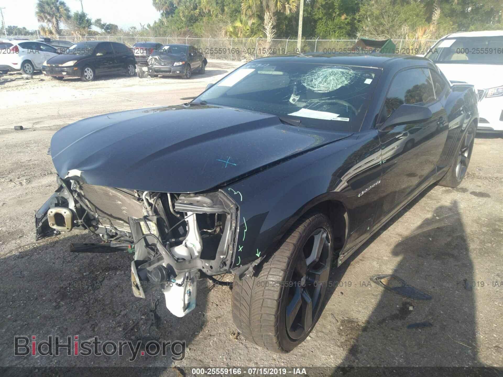 2013 CHEVROLET CAMARO - VIN: 2G1FA1E35D9134247 - Photo 2