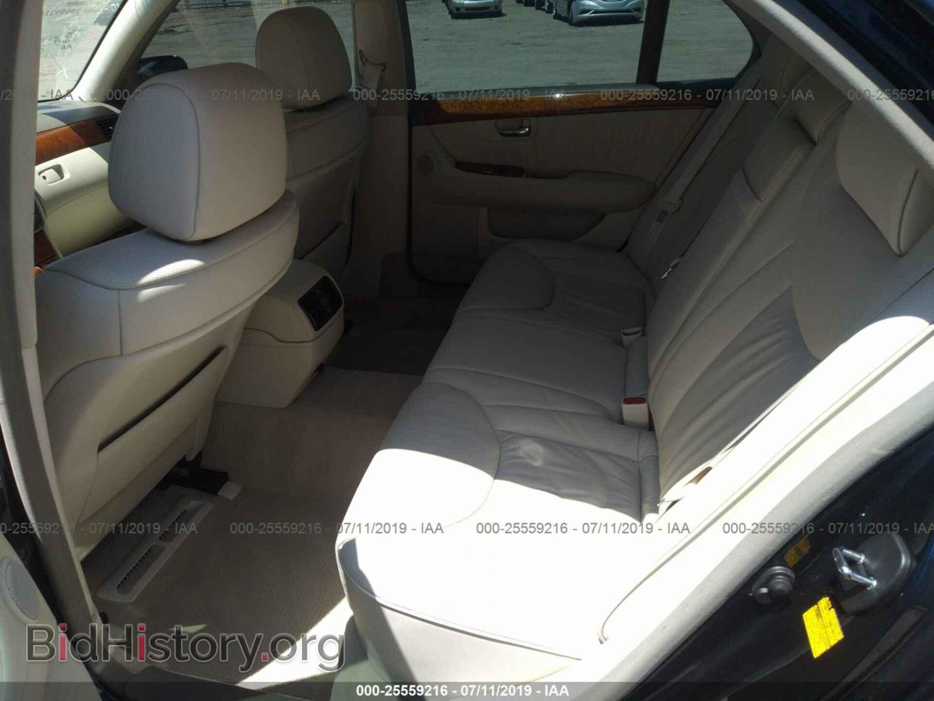 2006 LEXUS LS - VIN: JTHBN36F465030832 - Фото 8