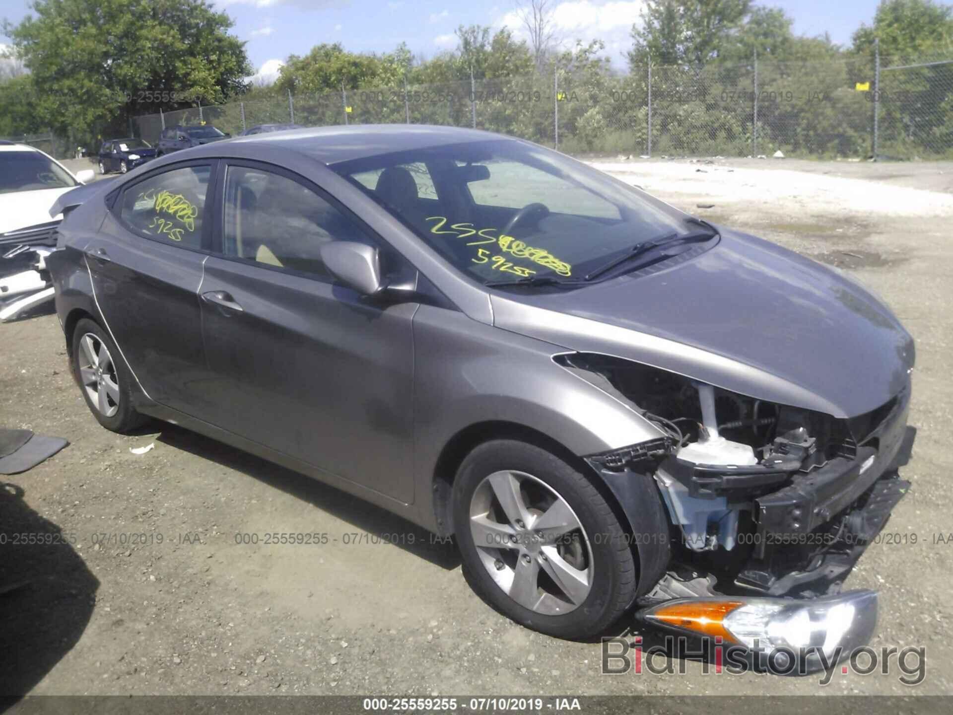 Photo 5NPDH4AE3DH367642 - HYUNDAI ELANTRA 2013