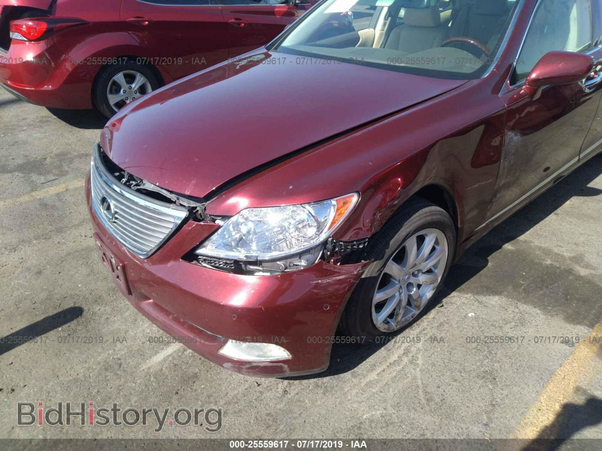 2007 LEXUS LS - VIN: JTHBL46F575035065 - Фото 6