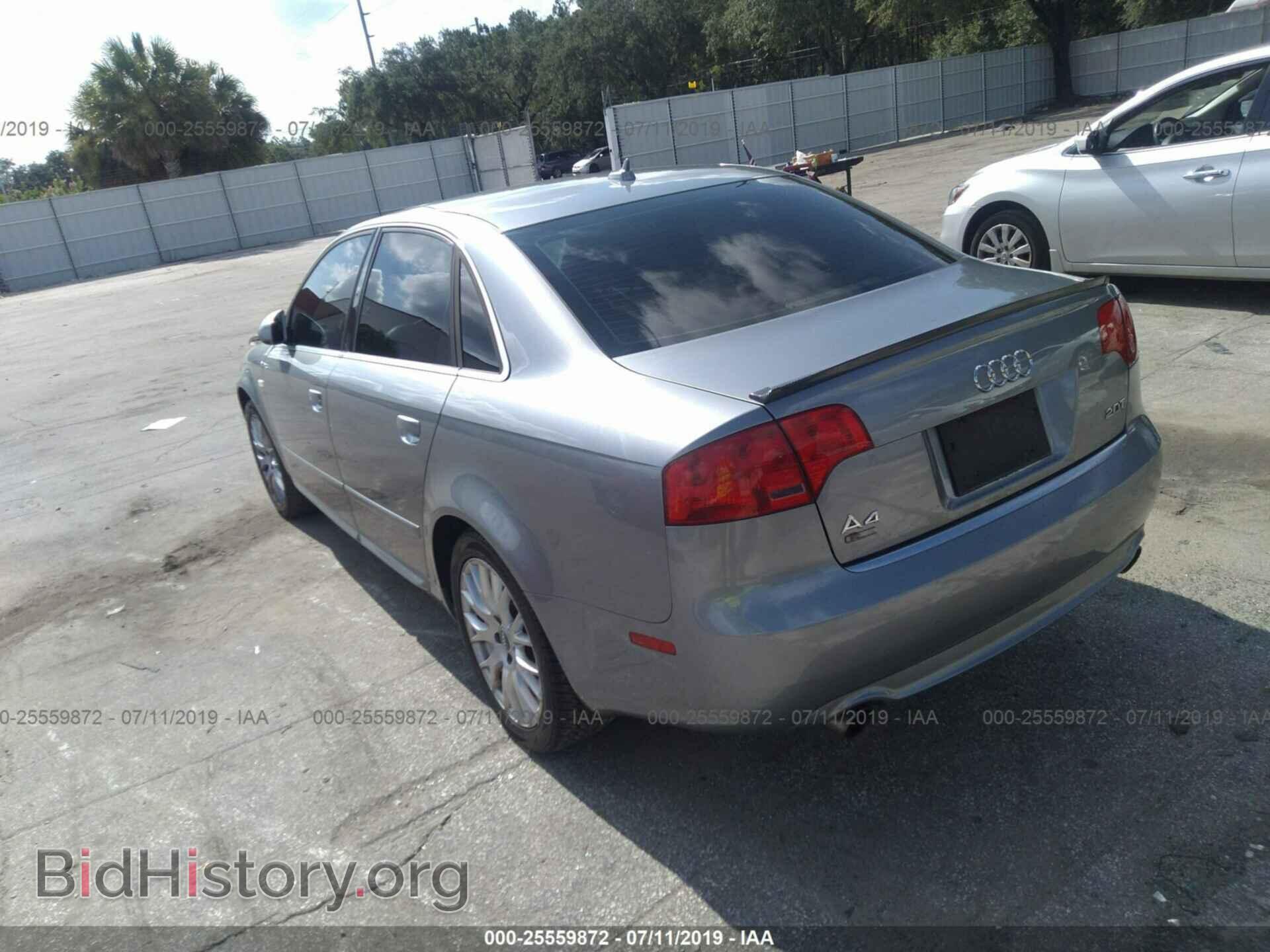 2008 AUDI A4 - VIN: WAUAF78E68A164304 - Фото 3