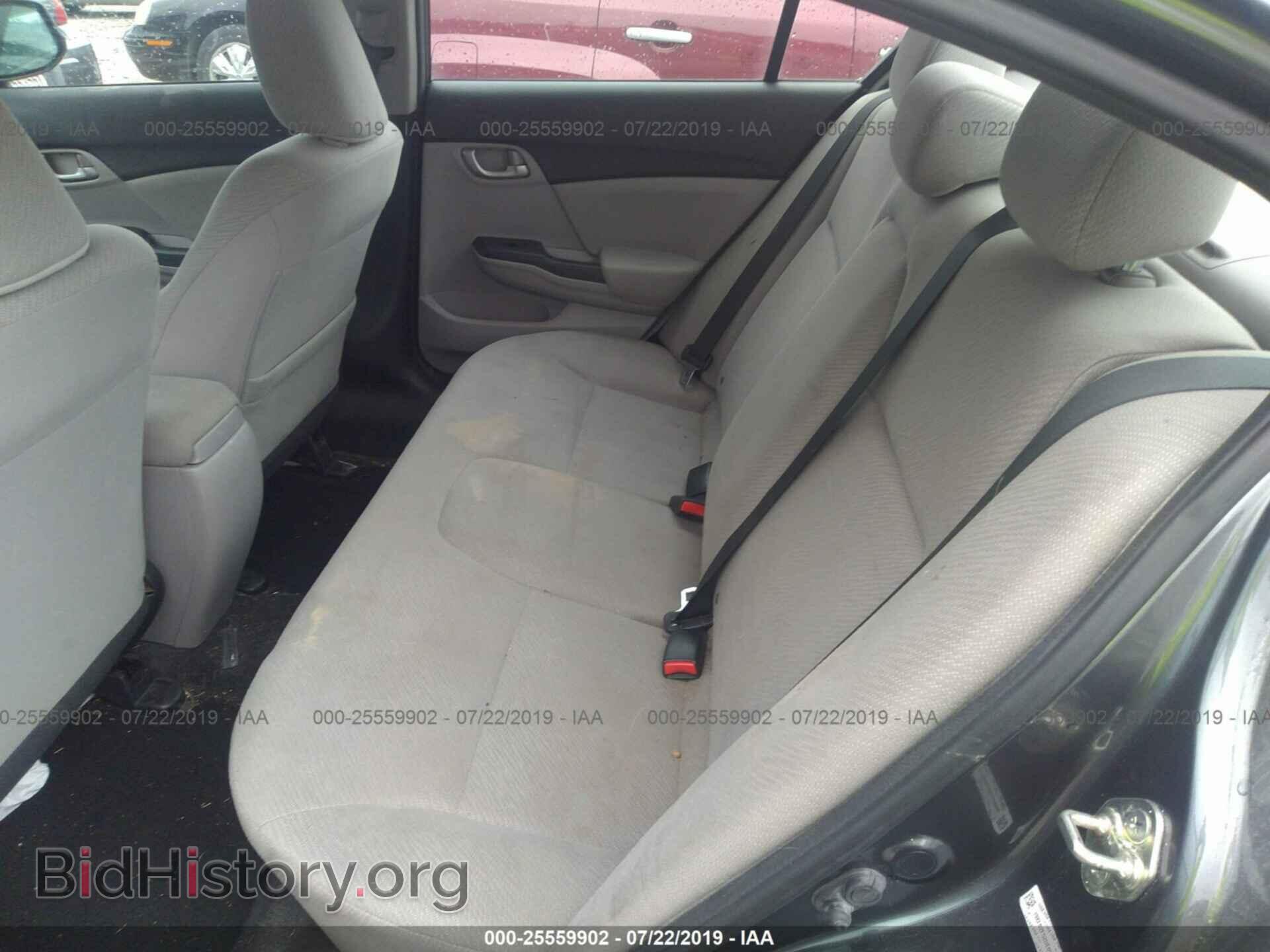 2013 HONDA CIVIC - VIN: 19XFB2F52DE096570 - Фото 8