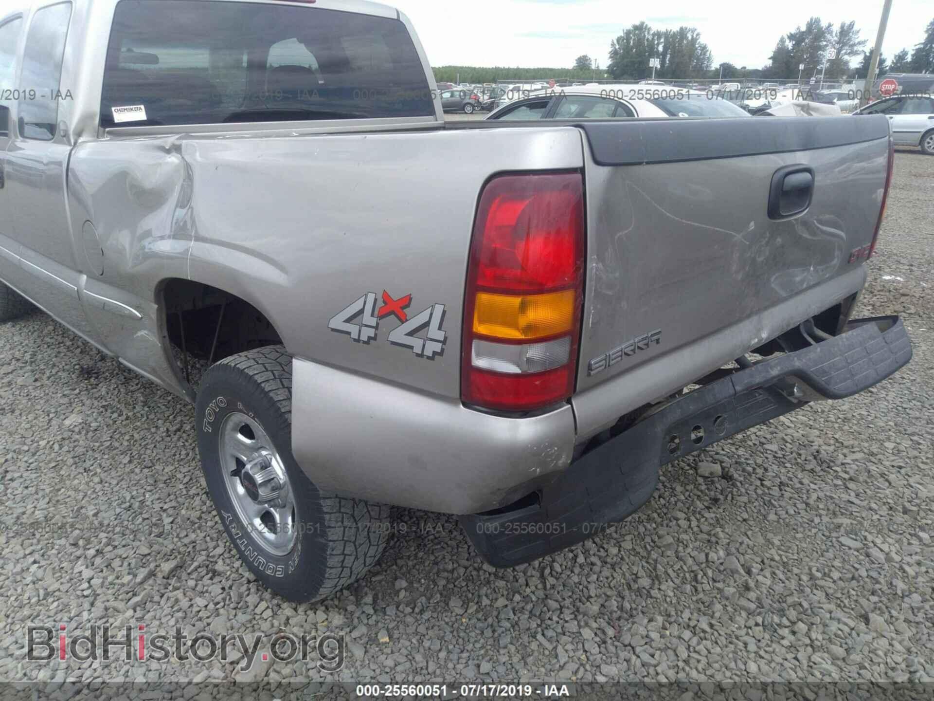 2000 GMC NEW SIERRA - VIN: 1GTEK19V3YZ103103 - Фото 6