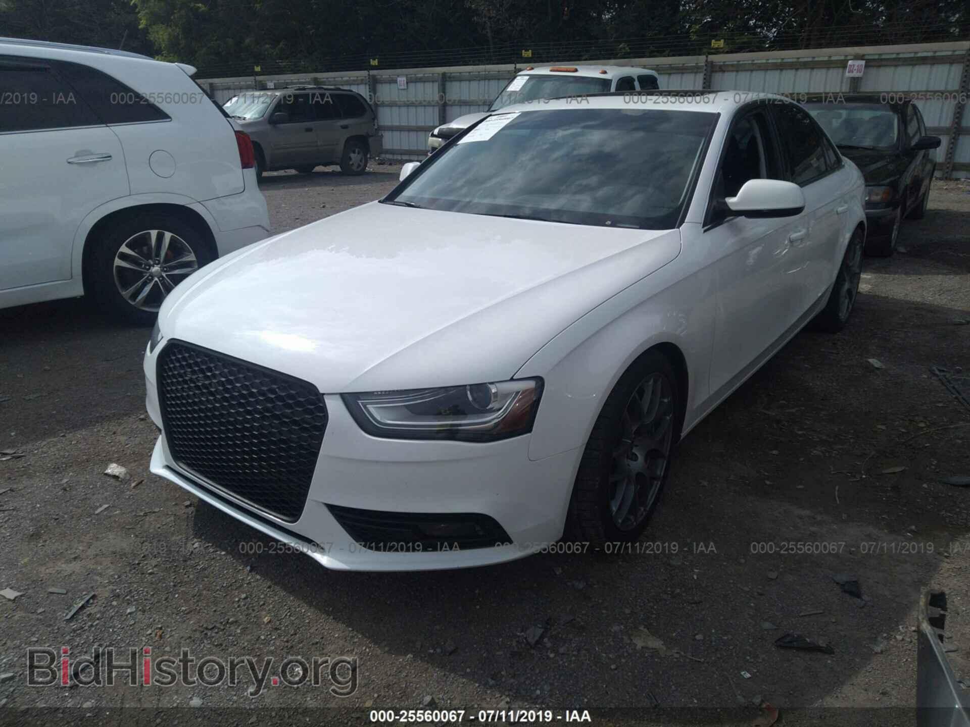 2013 AUDI A4 - VIN: WAUBFAFL1DA152994 - Фото 2